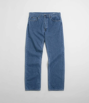 Carhartt Nolan Pants - Blue Heavy Stone Wash HypoallergenicFabric
