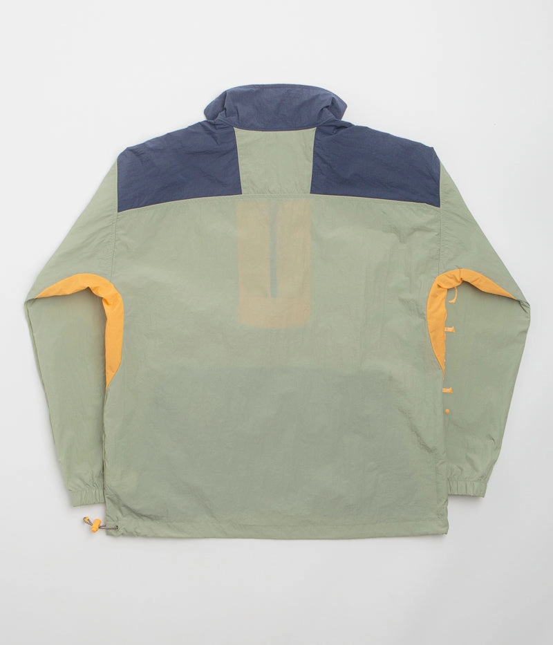 Columbia Riptide II Retro Windbreaker Anorak - Safari / Nocturnal High-Tech Fabric students