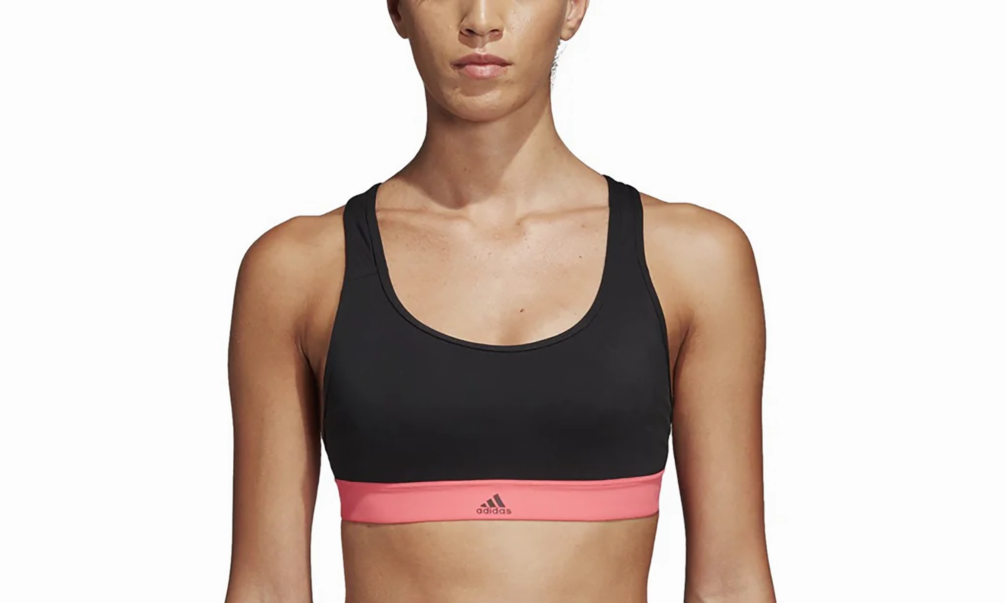 Don't Rest X Womens Bra "Black / Shock Red" CoolingChannelFabric Bride Side