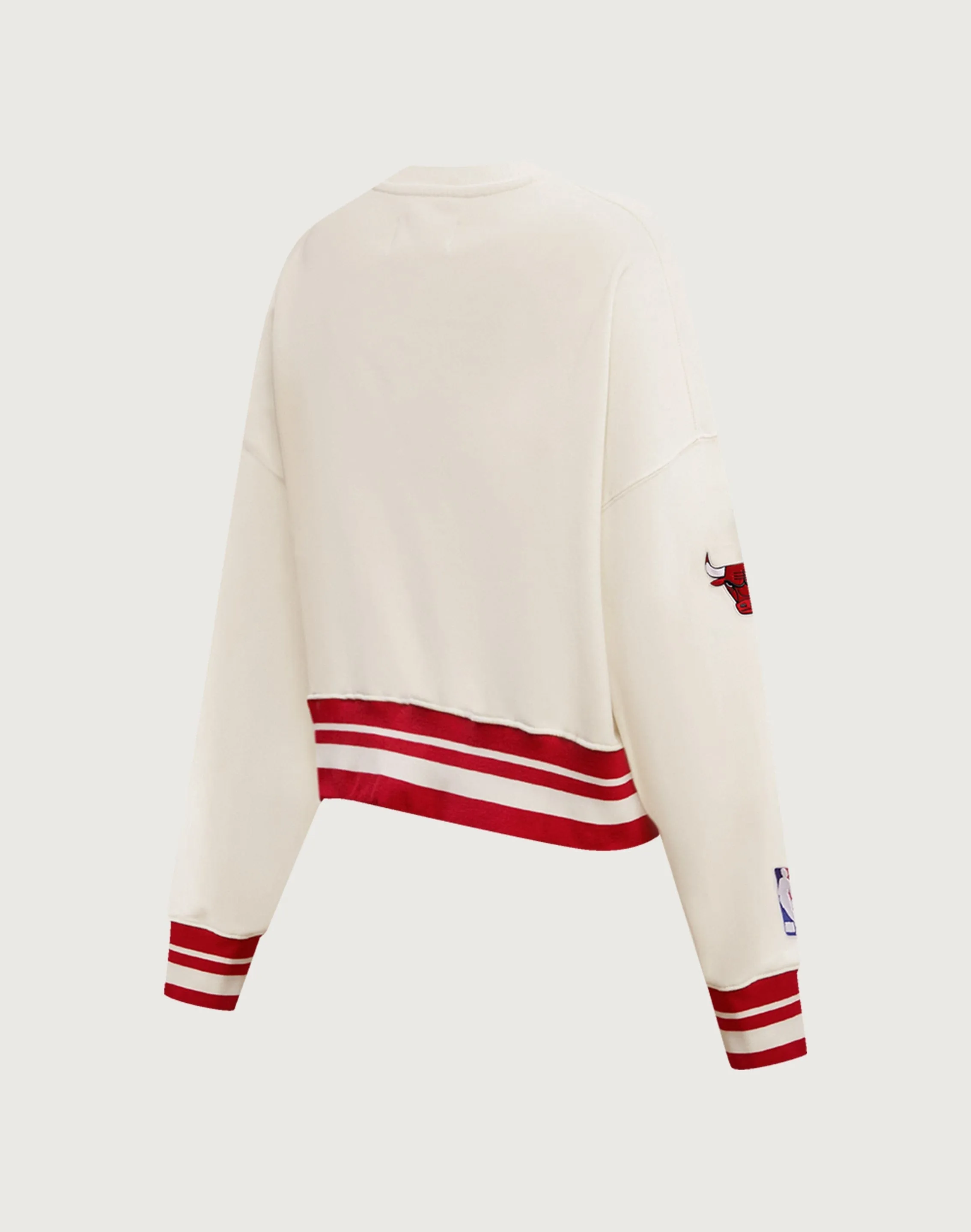 Pro Standard NBA Chicago Bulls Retro Classic Crewneck ChafeResistant Seams Red Flash