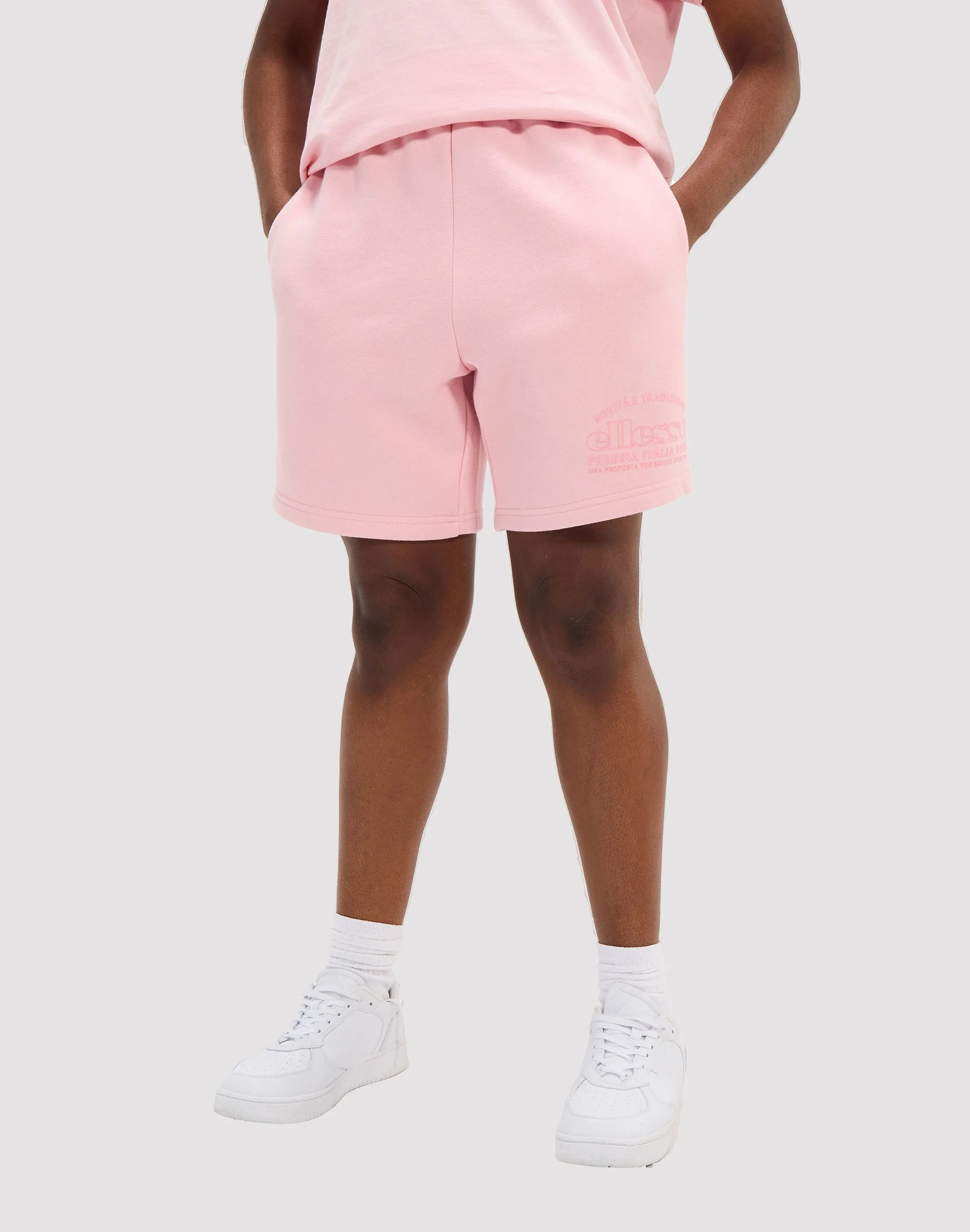 SUPERBRANDS Ellesse Lazzaroi Fleece Shorts ElasticFree WindproofInterior
