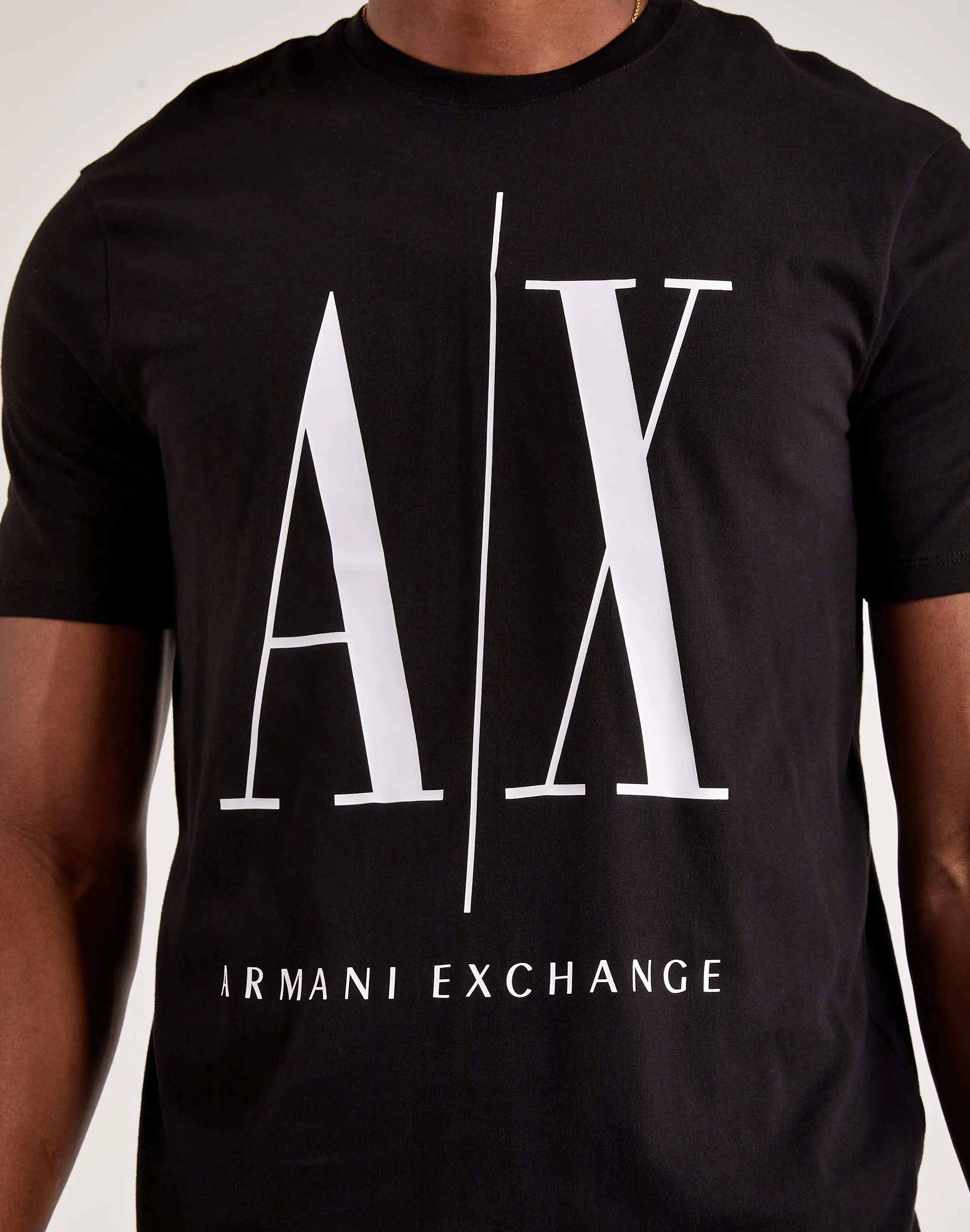 PillingResistant Armani Exchange Icon Logo Tee