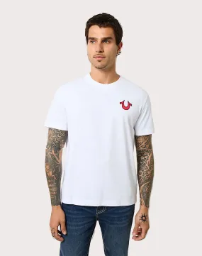 True Religion Blazing World Tour Logo Tee Poise Fit