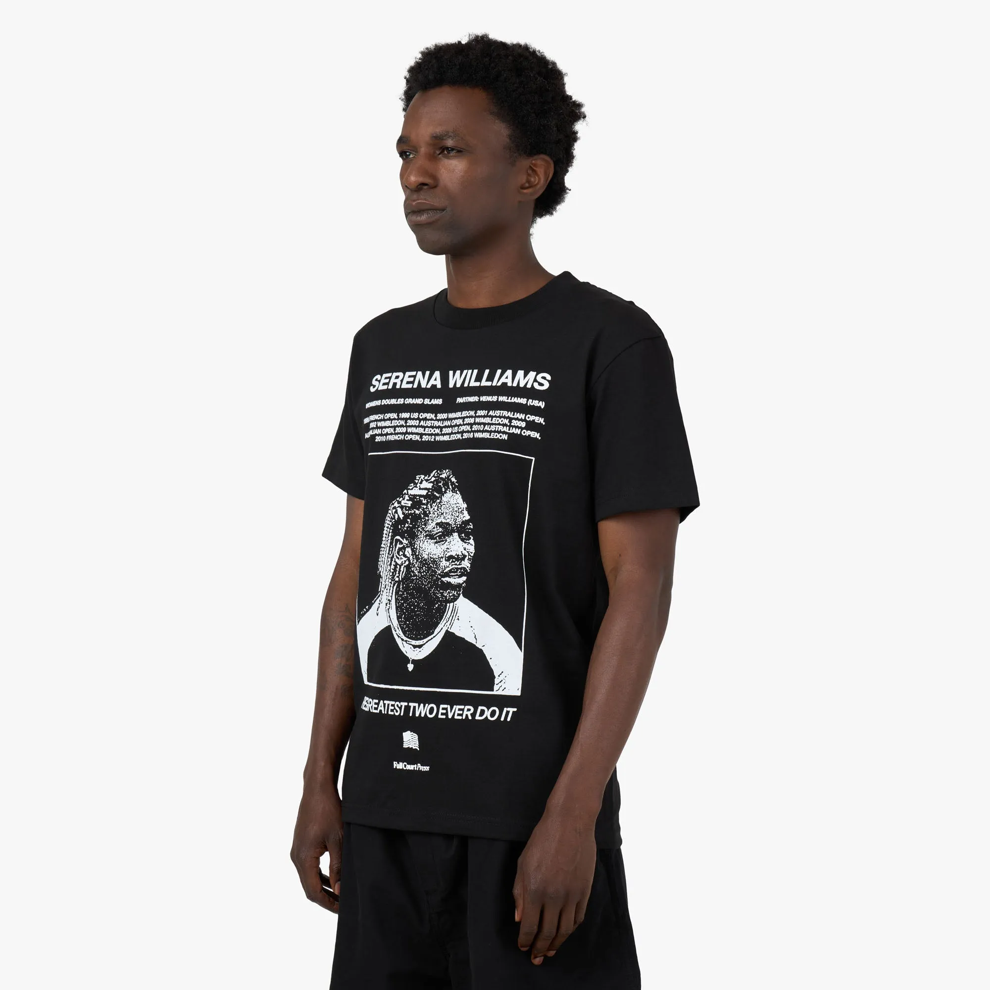 fringe Full Court Press Williams T-Shirt Black