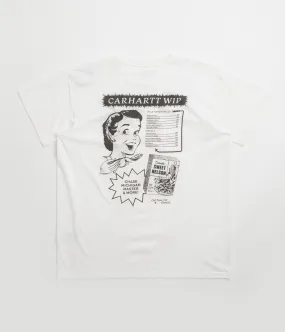 Carhartt Catalogue T-Shirt - White / Black garden venue RV park