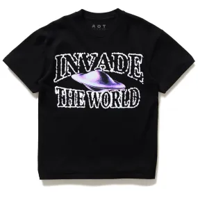 Always On Tour Invade Earth Tee - Black theater event skating event