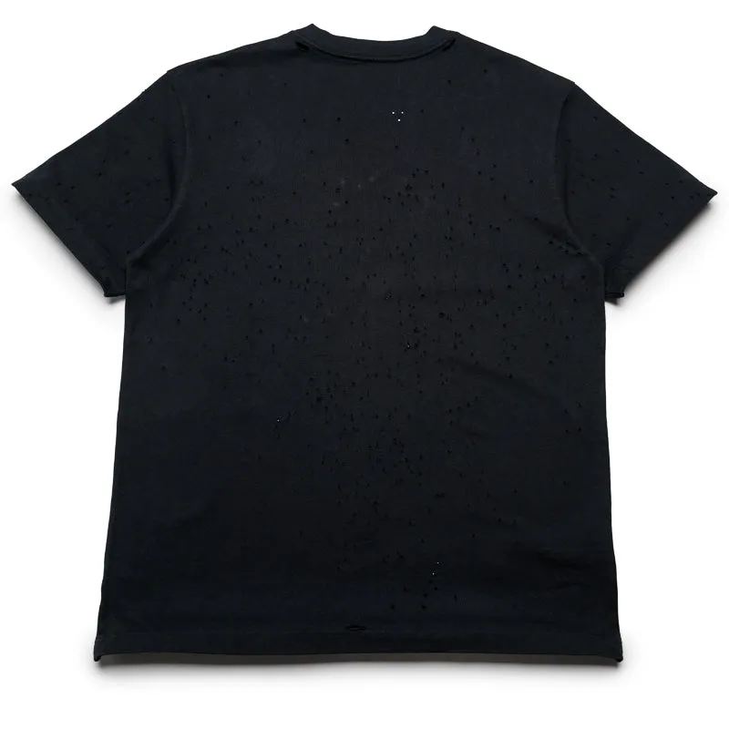 Family outing Purple Brand Trademark Tee - Black