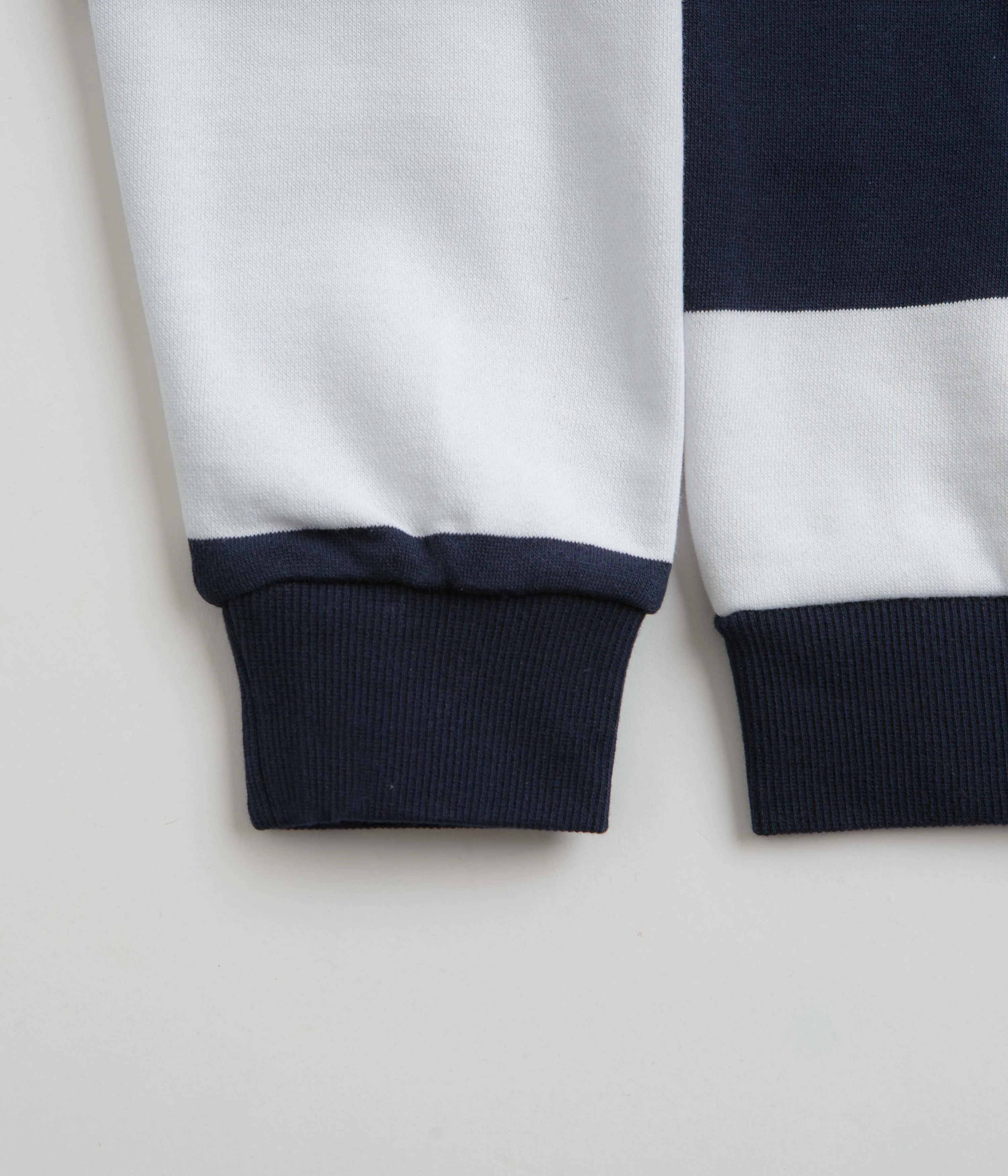 Helas x Nautica Crewneck Sweatshirt - Navy / White Polyester Material