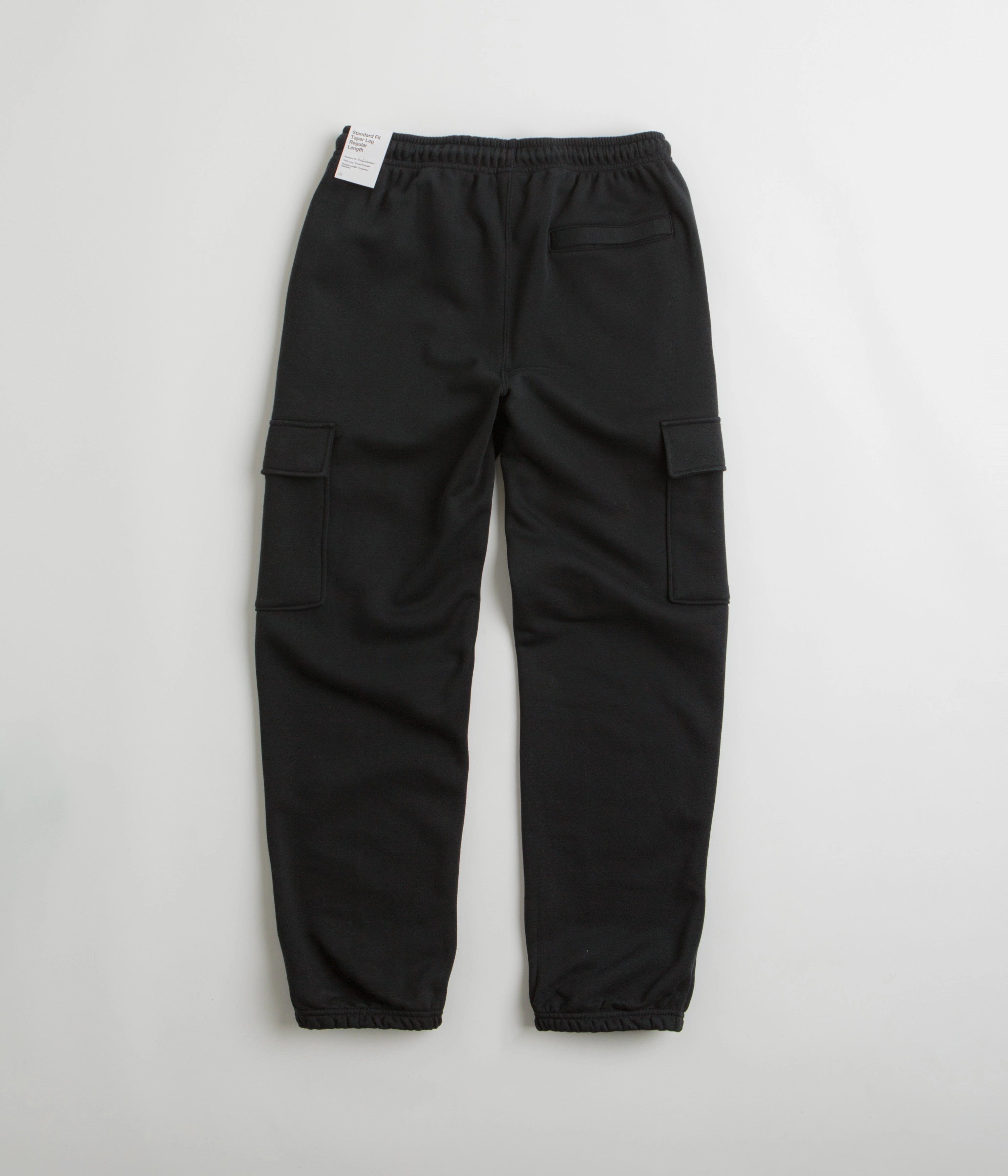 Nike Club Cargo Pants - Black / Black / White Loose Fit