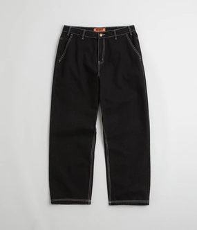 Butter Goods Scribble Jeans - Washed Black ErgonomicArticulatedDesign
