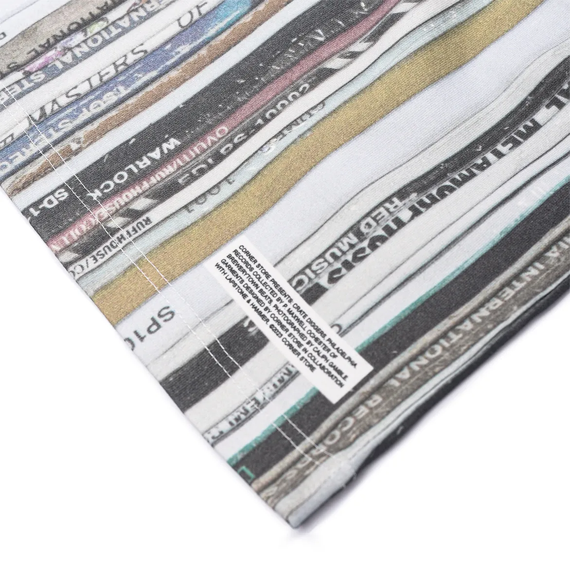 CRATE DIGGERS PHILADELPHIA RECORD CRATE PRINT TEE - MULTI Wonder Core LightweightInsulation