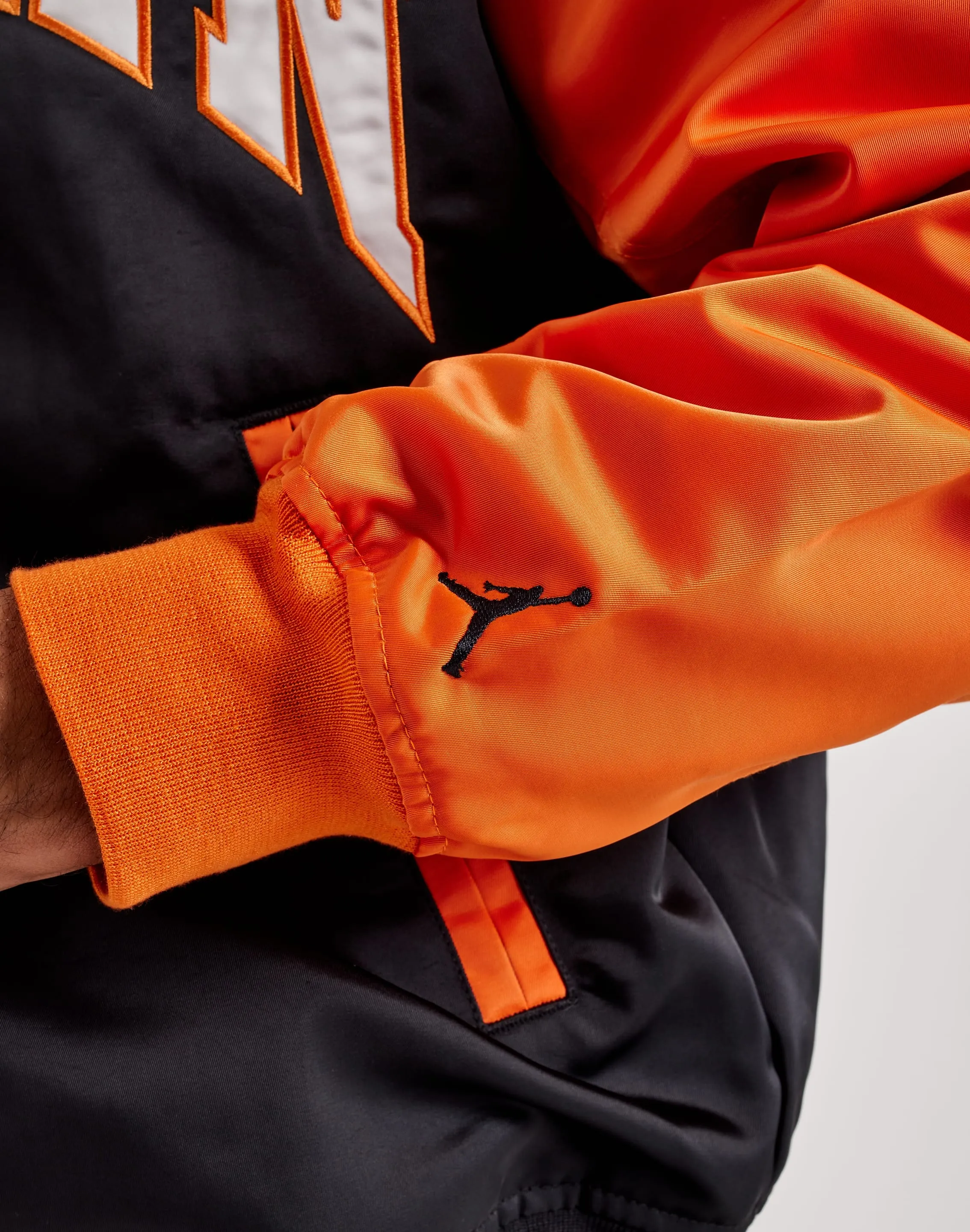Summer Glow Earth Fit Jordan Brooklyn Varsity Jacket