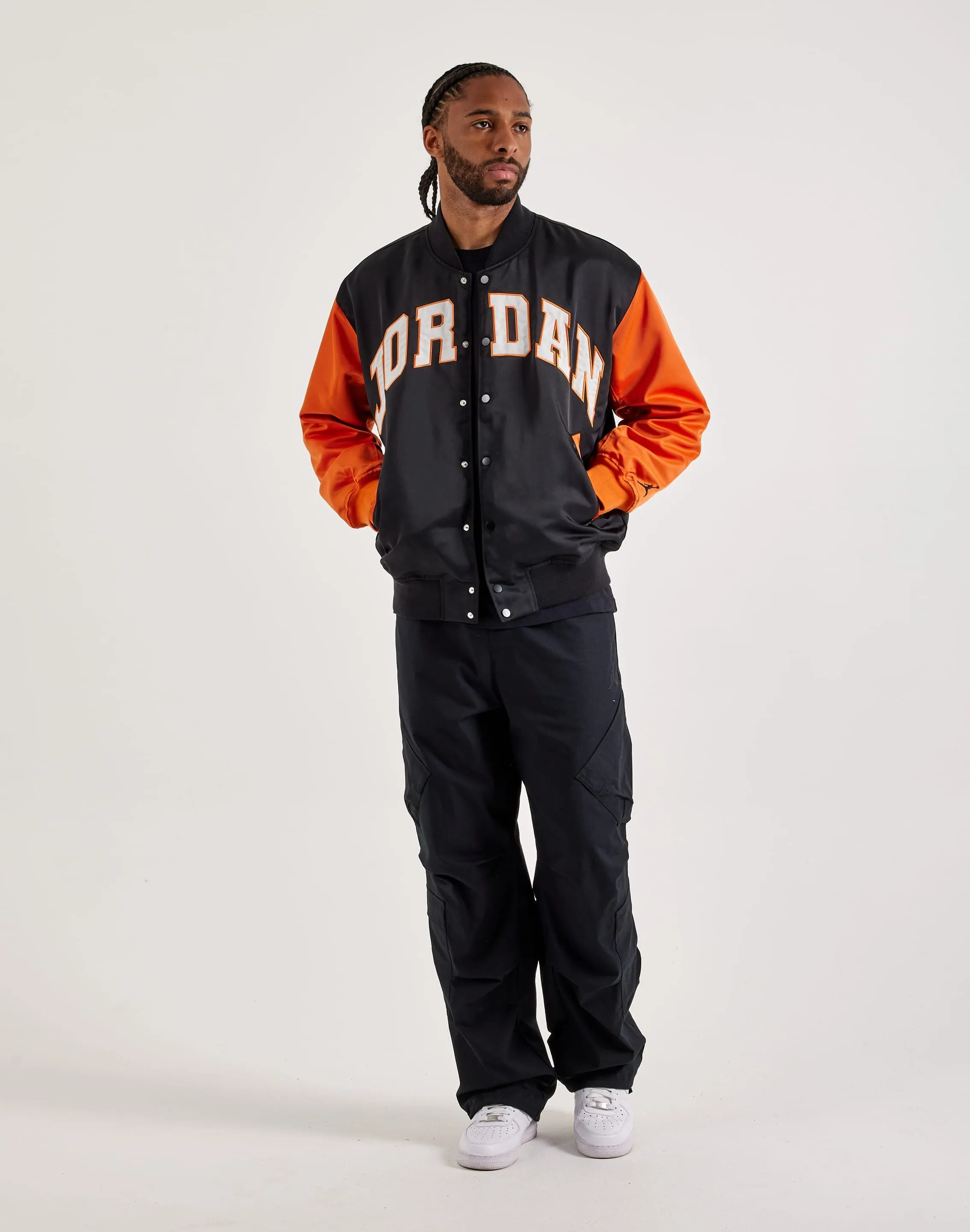 Jordan Brooklyn Varsity Jacket Nature Glow