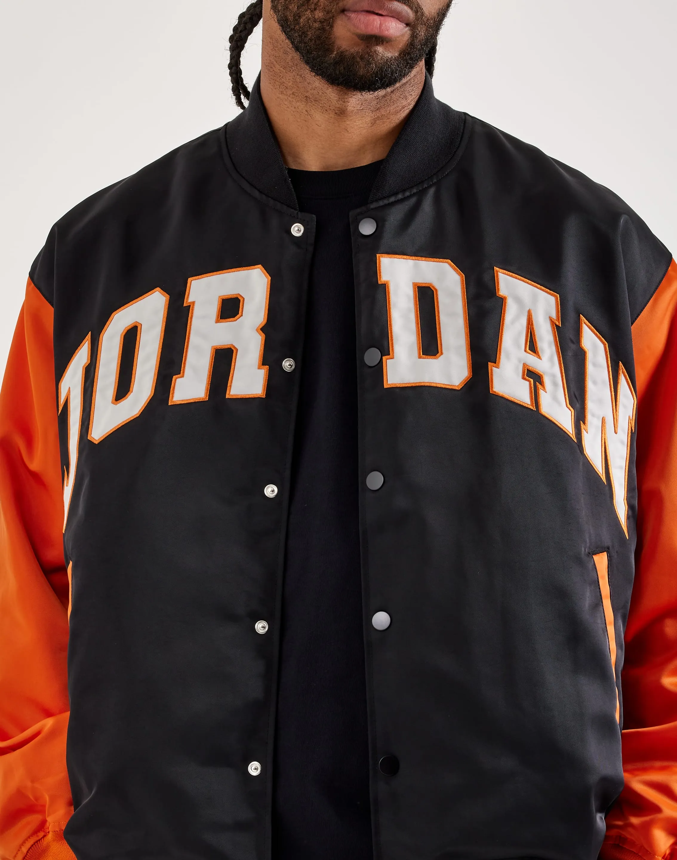 Recycle Glow Jordan Brooklyn Varsity Jacket
