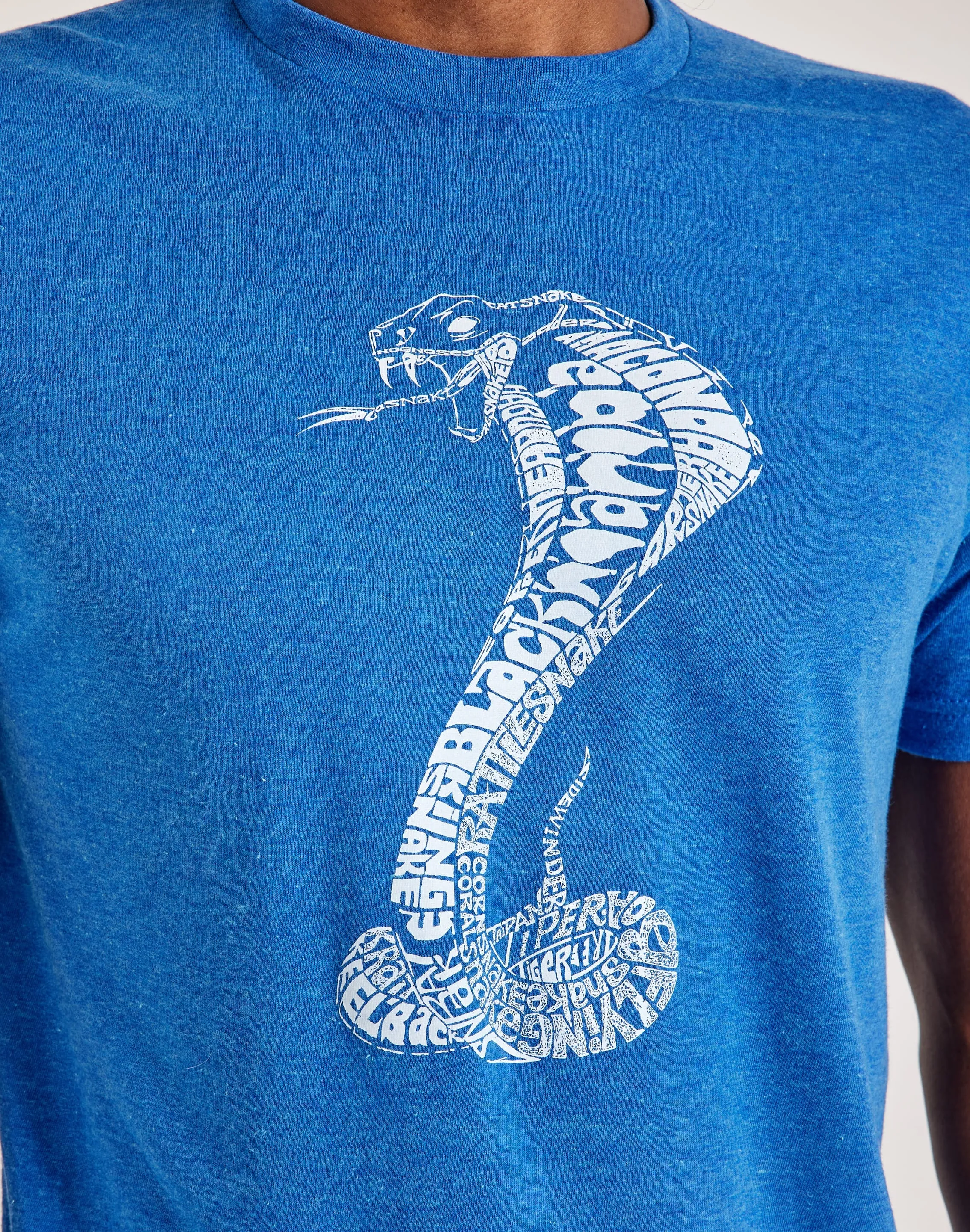 Ocean Glow LA Pop Art Word Art Cobra Tee