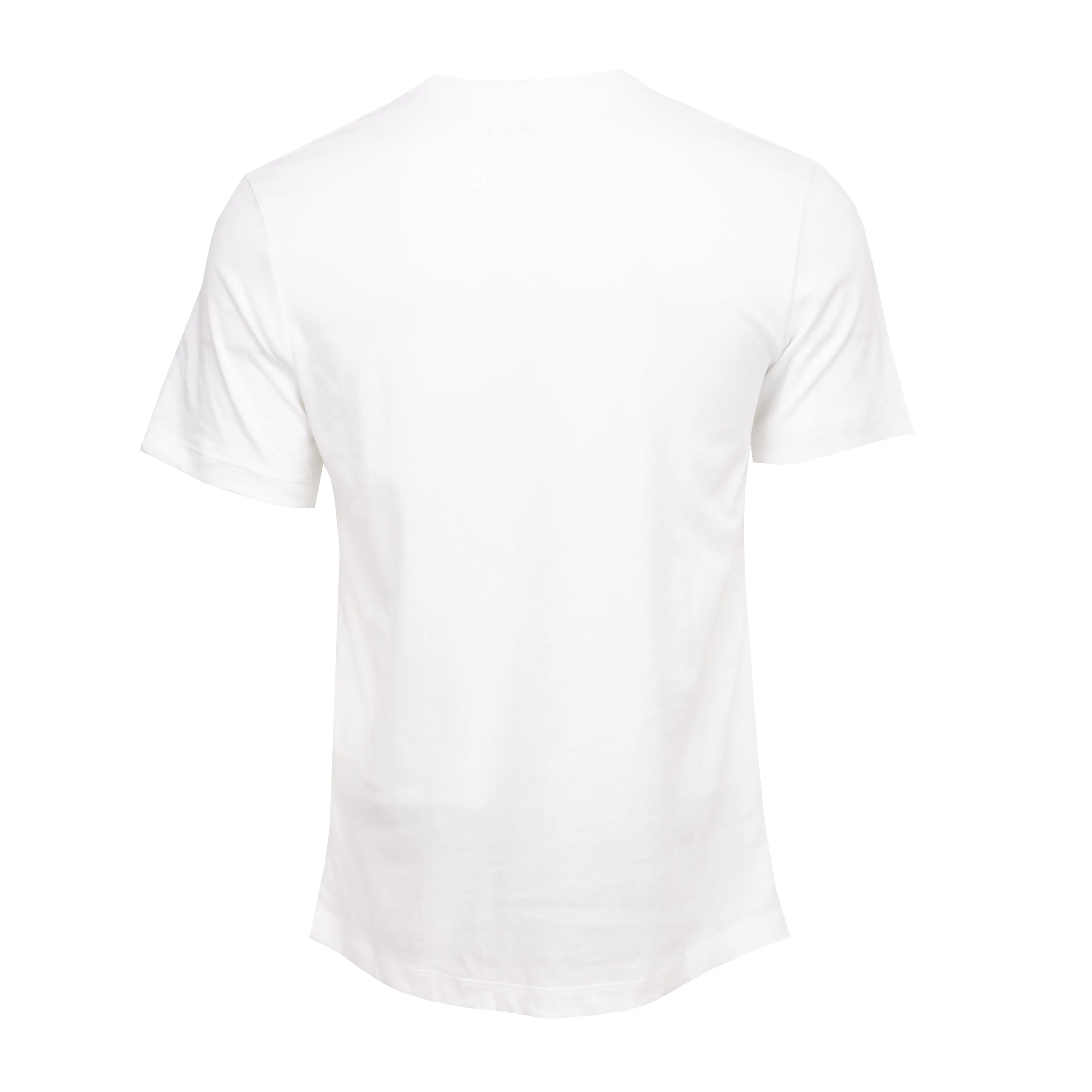 Embroidered SS Crew Tee - Mens Spanish Glow