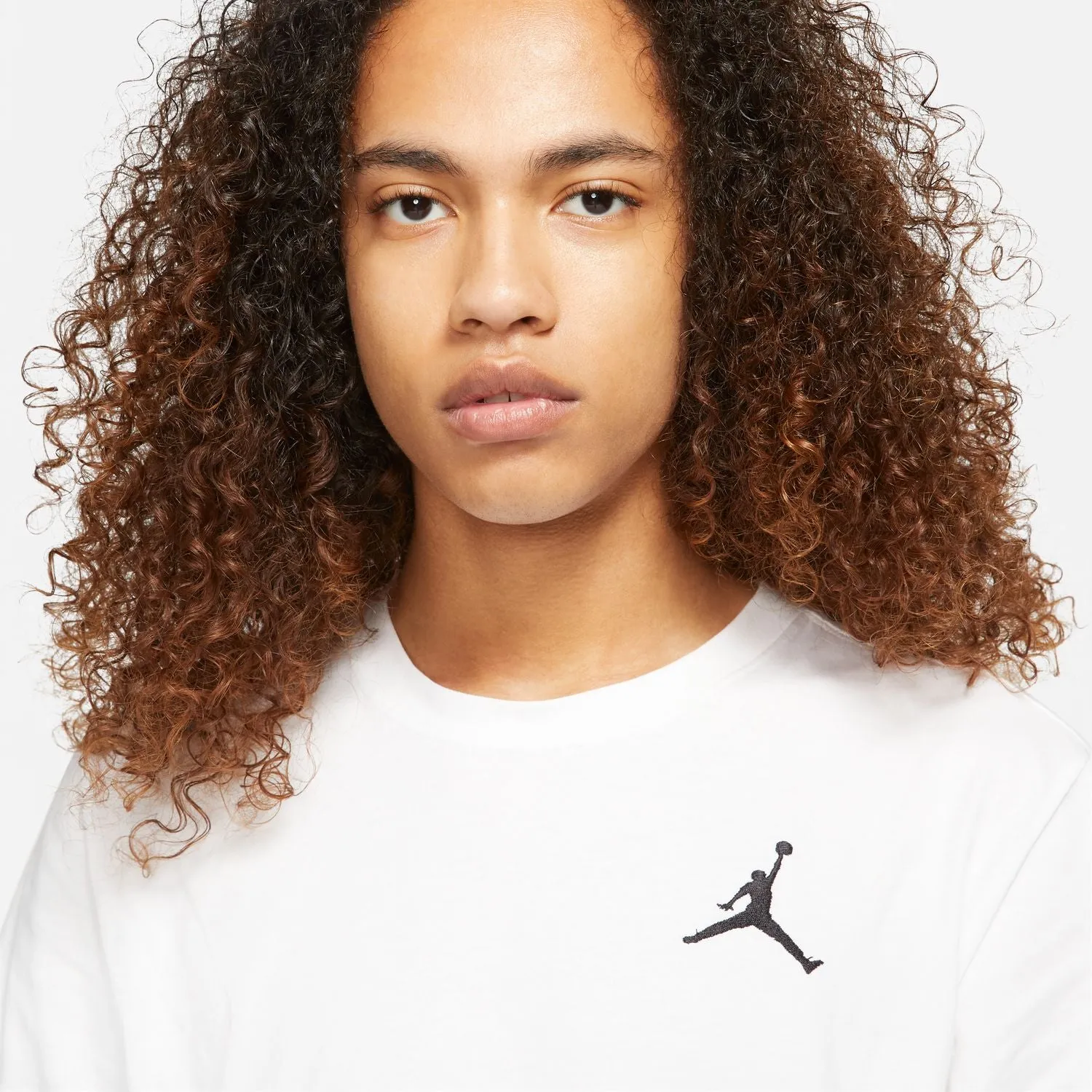 Mature Charm Embroidered SS Crew Tee - Mens