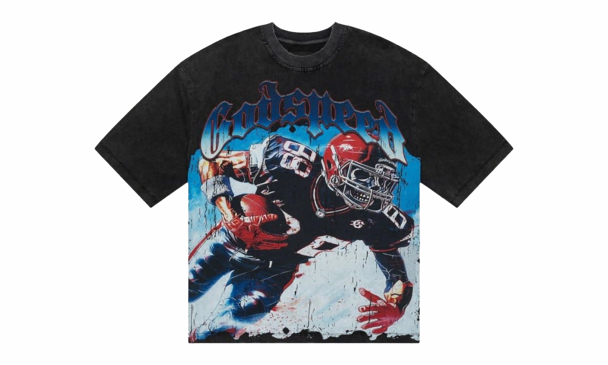Endzone T-Shirt "Black" World Tone