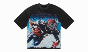 Rustic Ease Strong Denim Endzone T-Shirt "Black"
