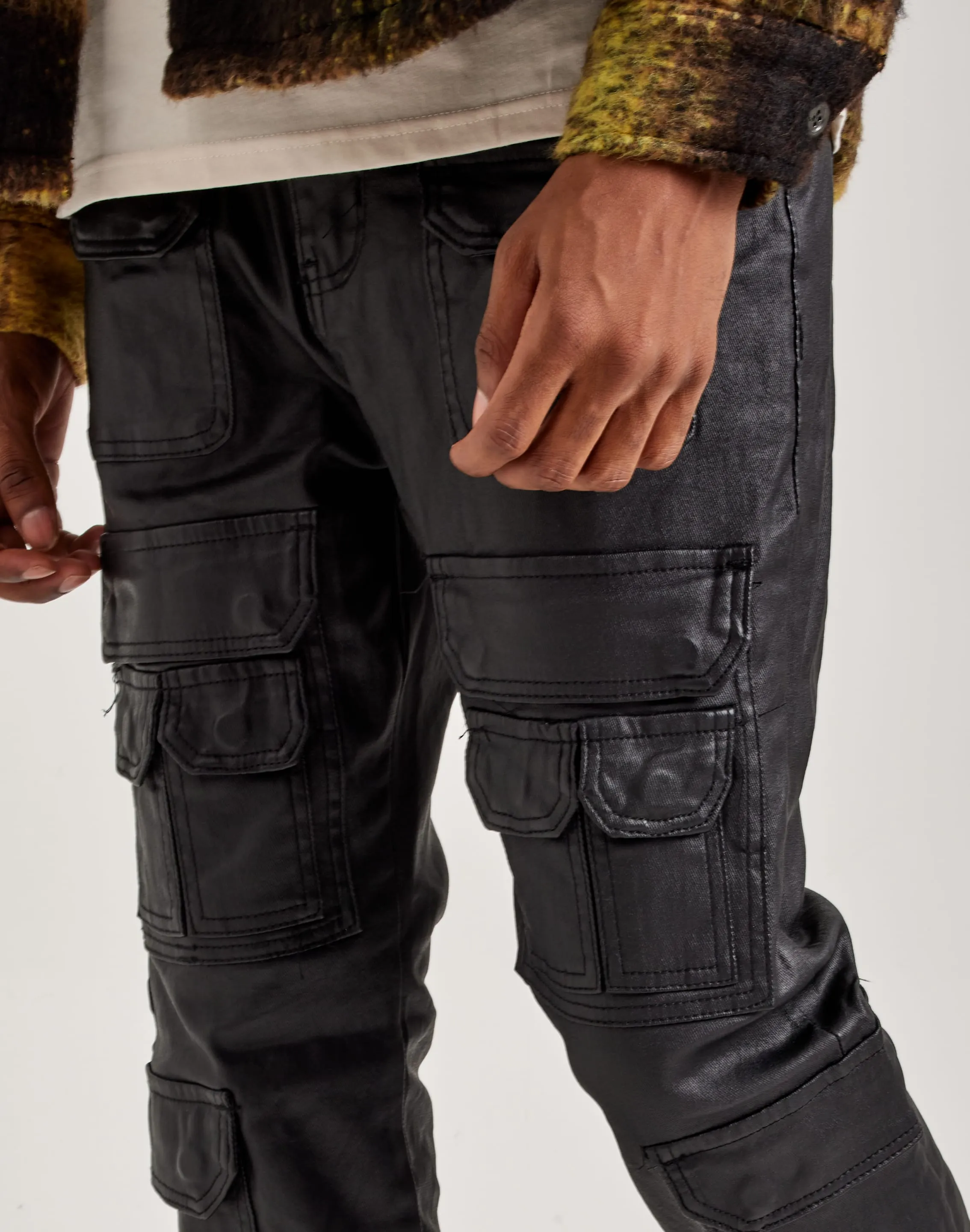 WAIMEA Waxed Cargo Pants Soft Flow