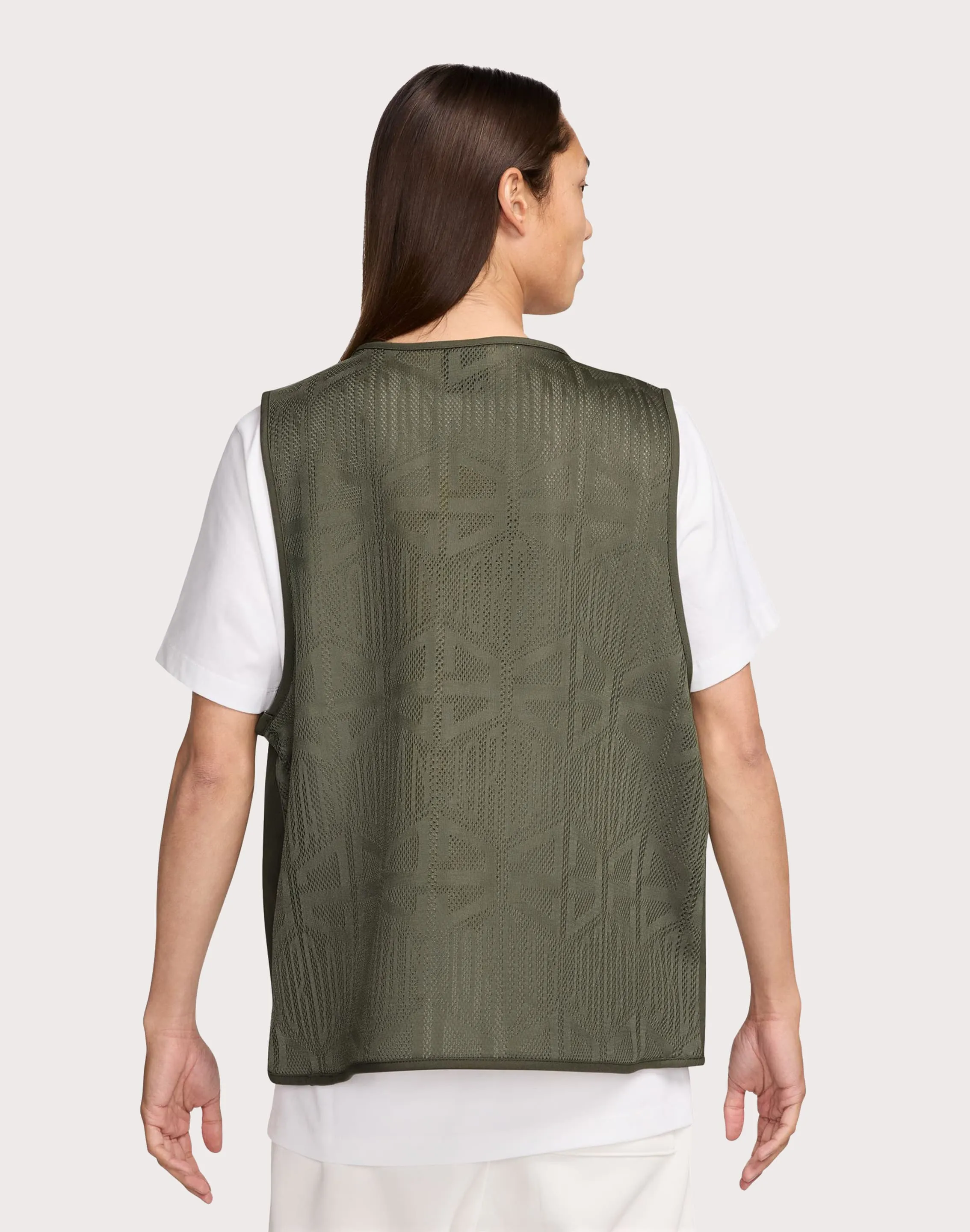 Jordan Essentials Olive Vest Stone Glow AbrasionResistantThread