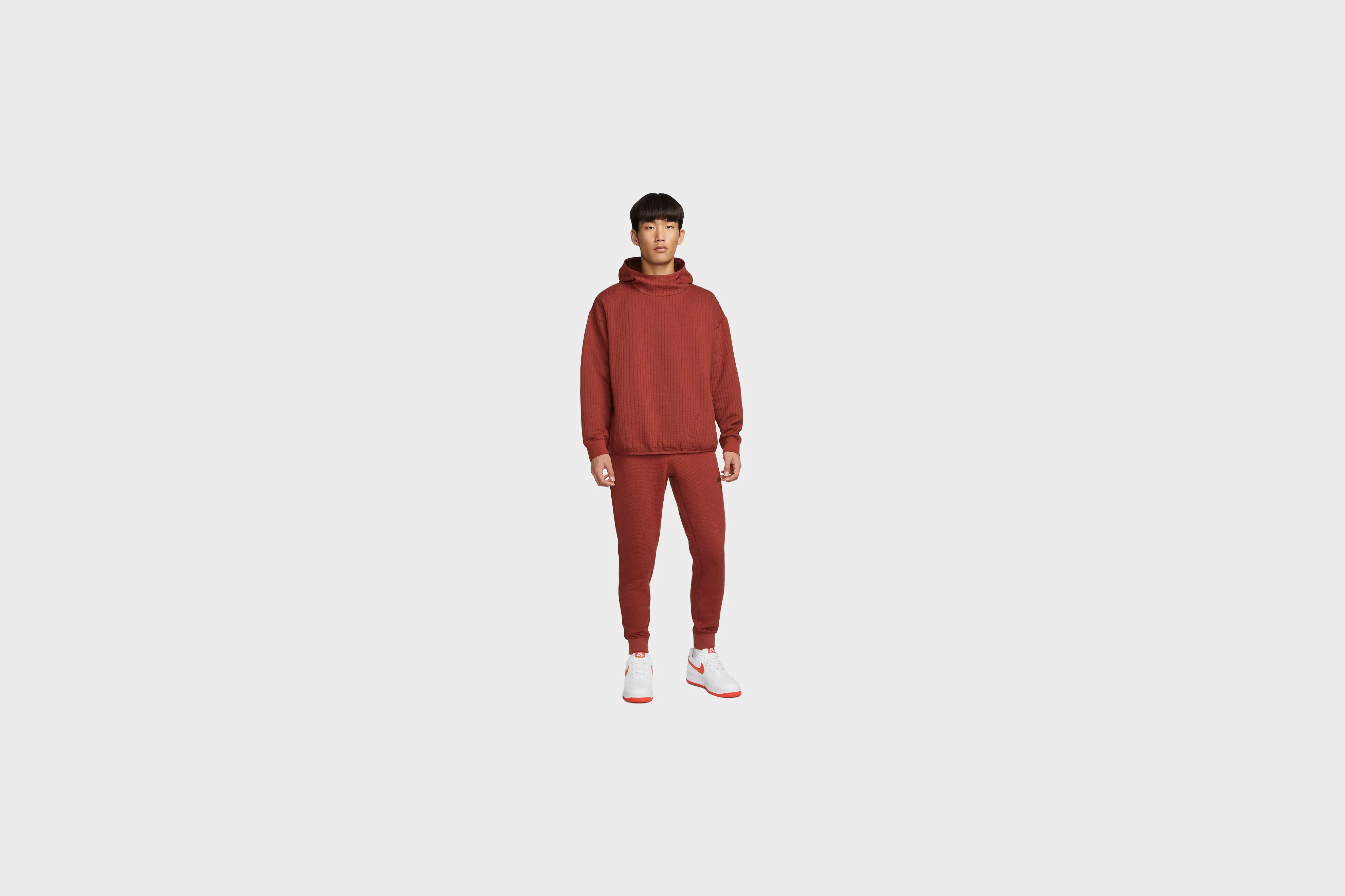 Nike Sportswear Therma-Fit ADV Tech Pack Pullover (Redstone/Black/Oxen Brown) High End NonSlipTrims
