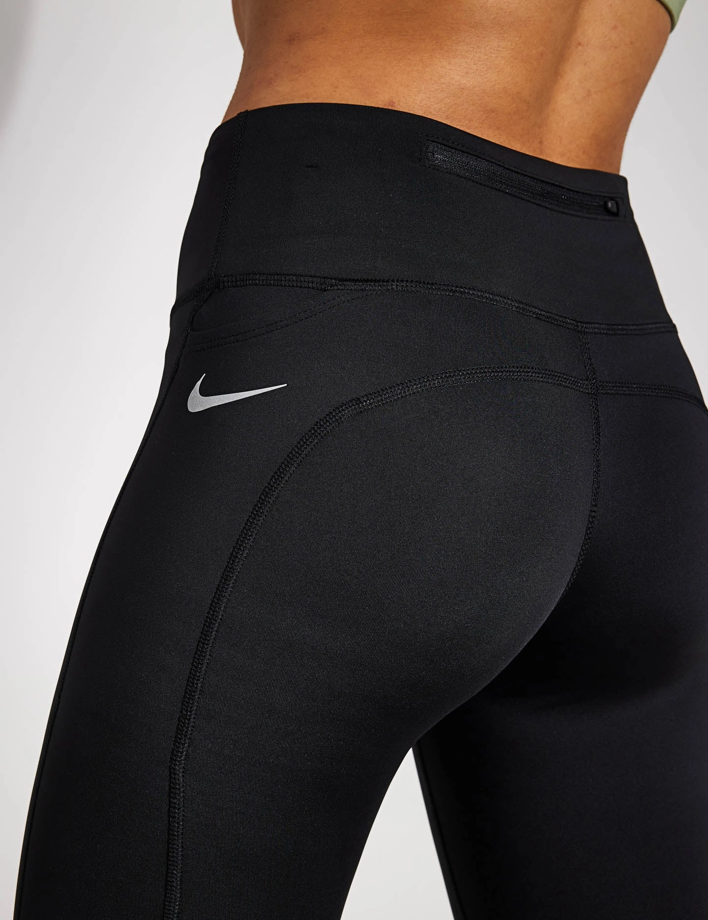 Epic Fast Pocket Running Leggings - Black Fitness Lover Durable Stitch