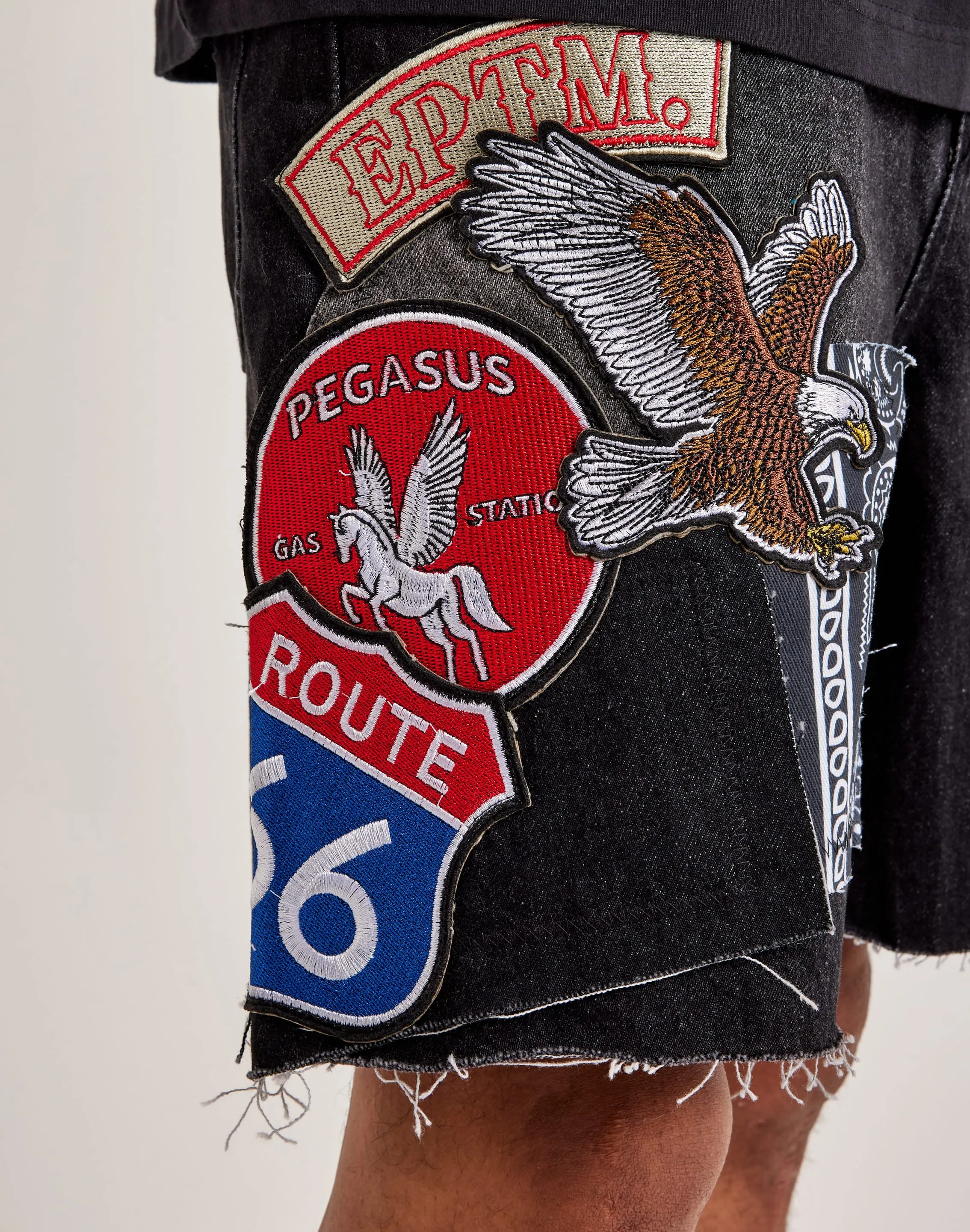 EPTM Americana Denim Shorts Story Glow