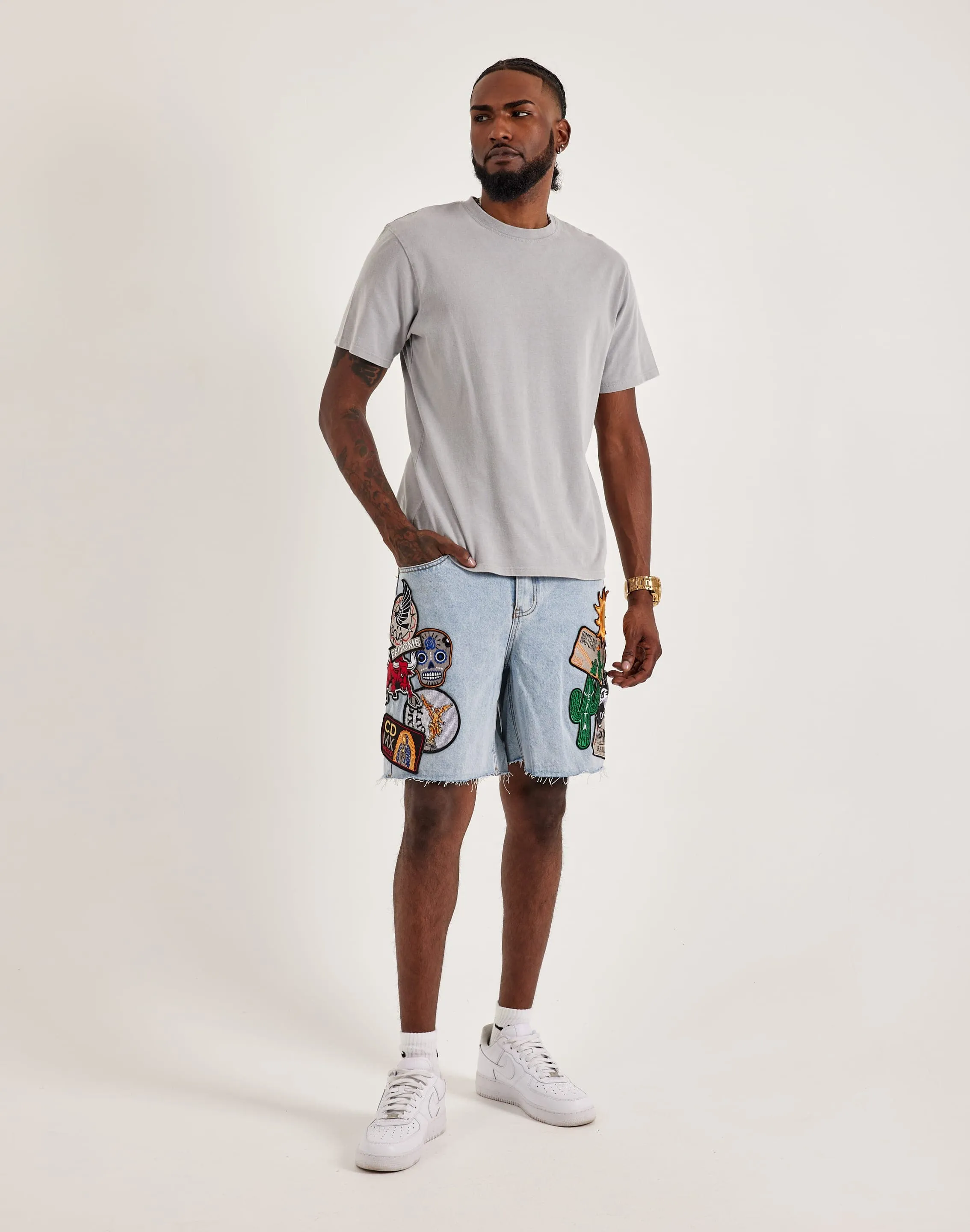 Story Glow EPTM Dio Denim Shorts