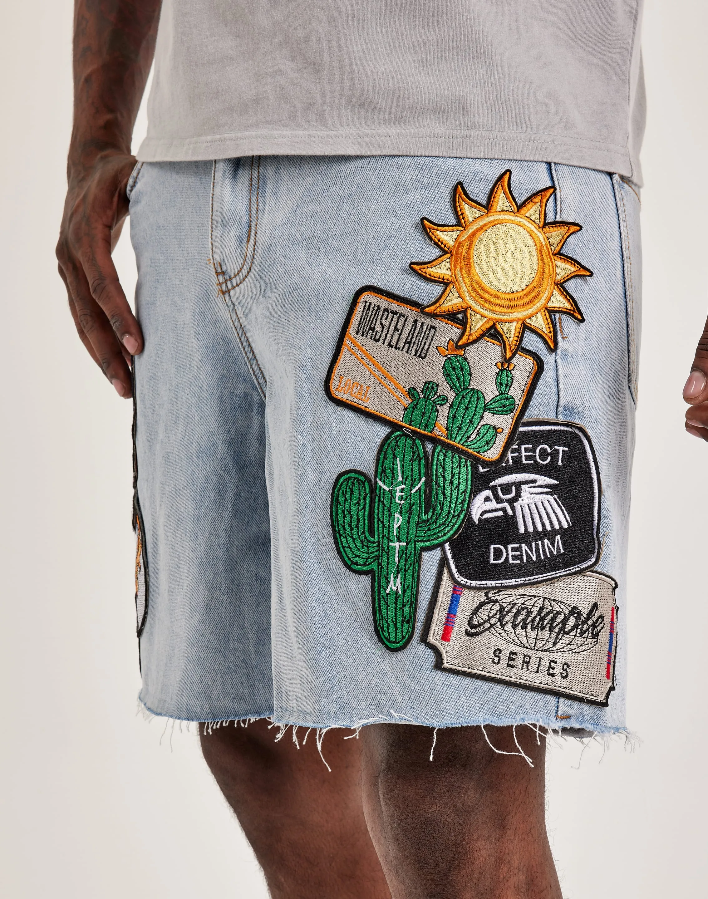 Matte Tone OdorResistant EPTM Dio Denim Shorts