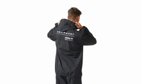 EQT PDX Windbreaker Hoodie "Black / White"