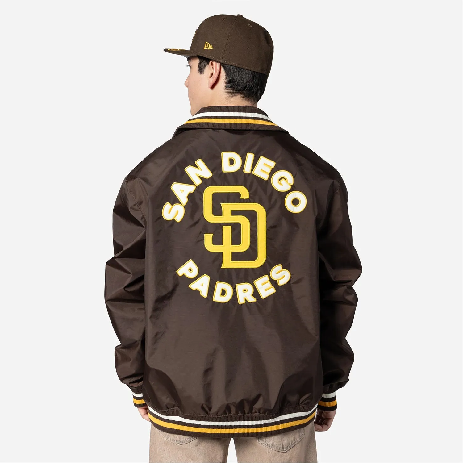 Fall Core Padres Snap Front Jacket - Mens