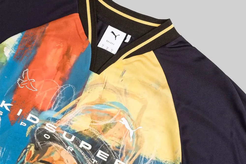 Self Cleaning Coating SoftInteriorLining PUMA x KIDSUPER Graphic Jersey