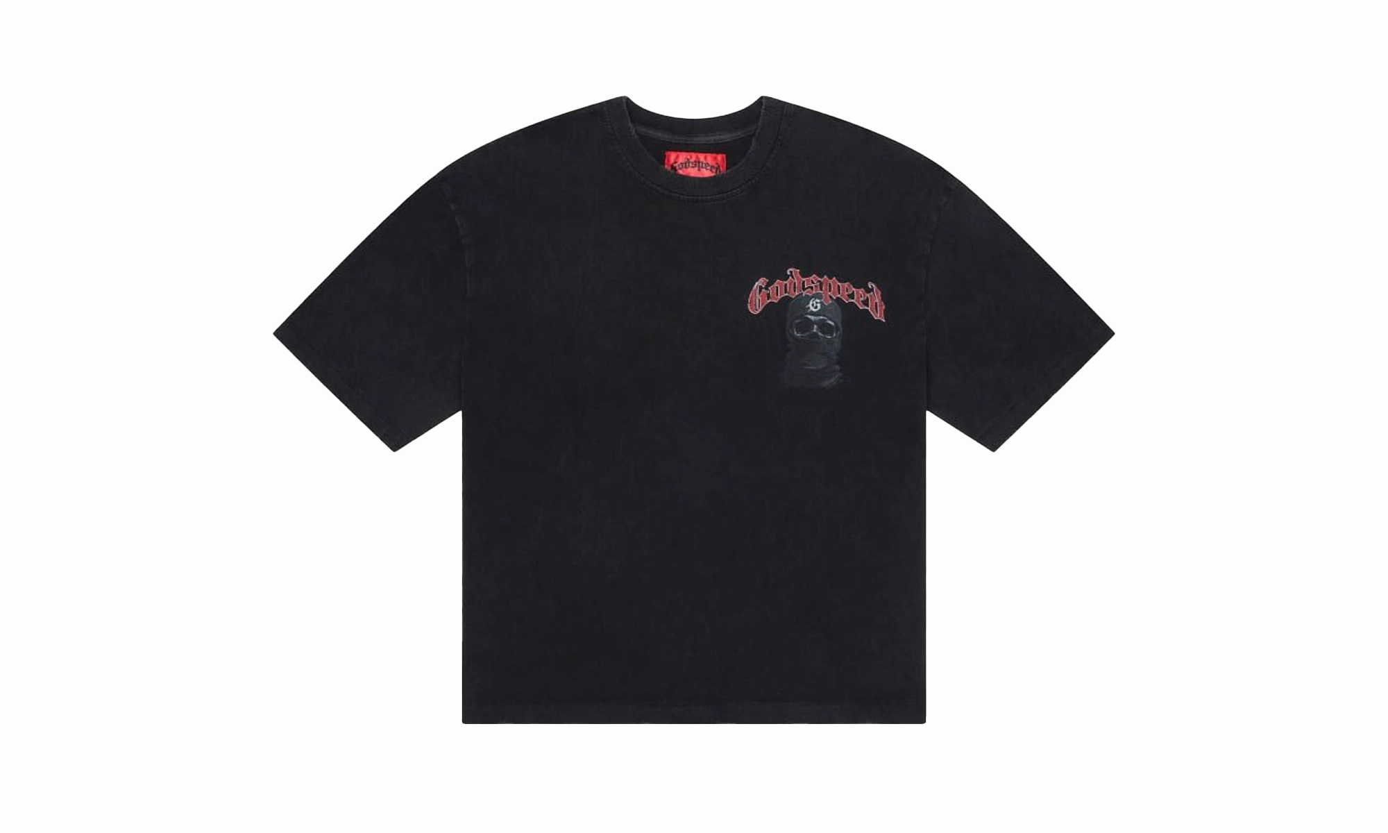 Balaclava Szn T-Shirt "Grey/Red" QuickDryingTech
