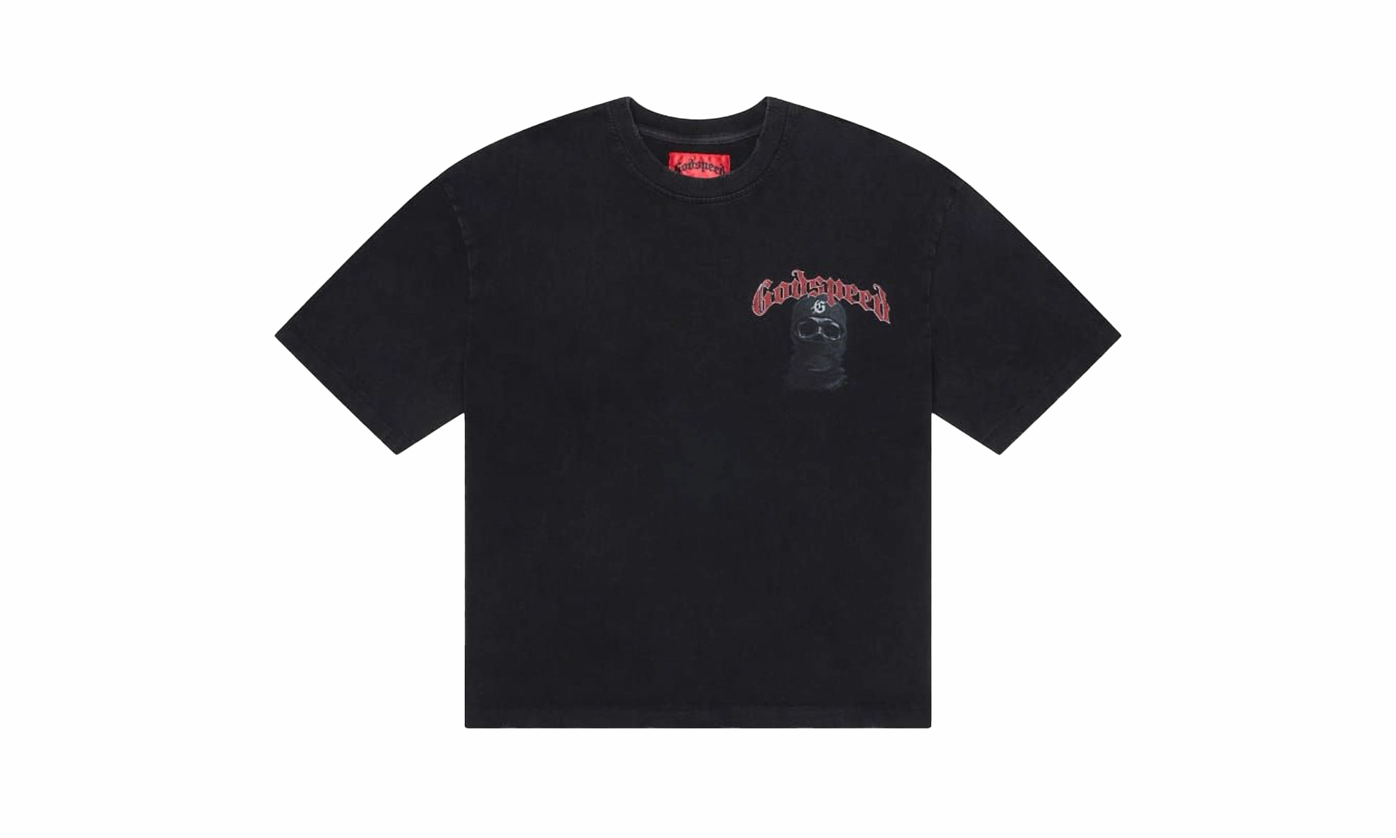 Balaclava Szn T-Shirt "Grey/Red" Flatlock stitching