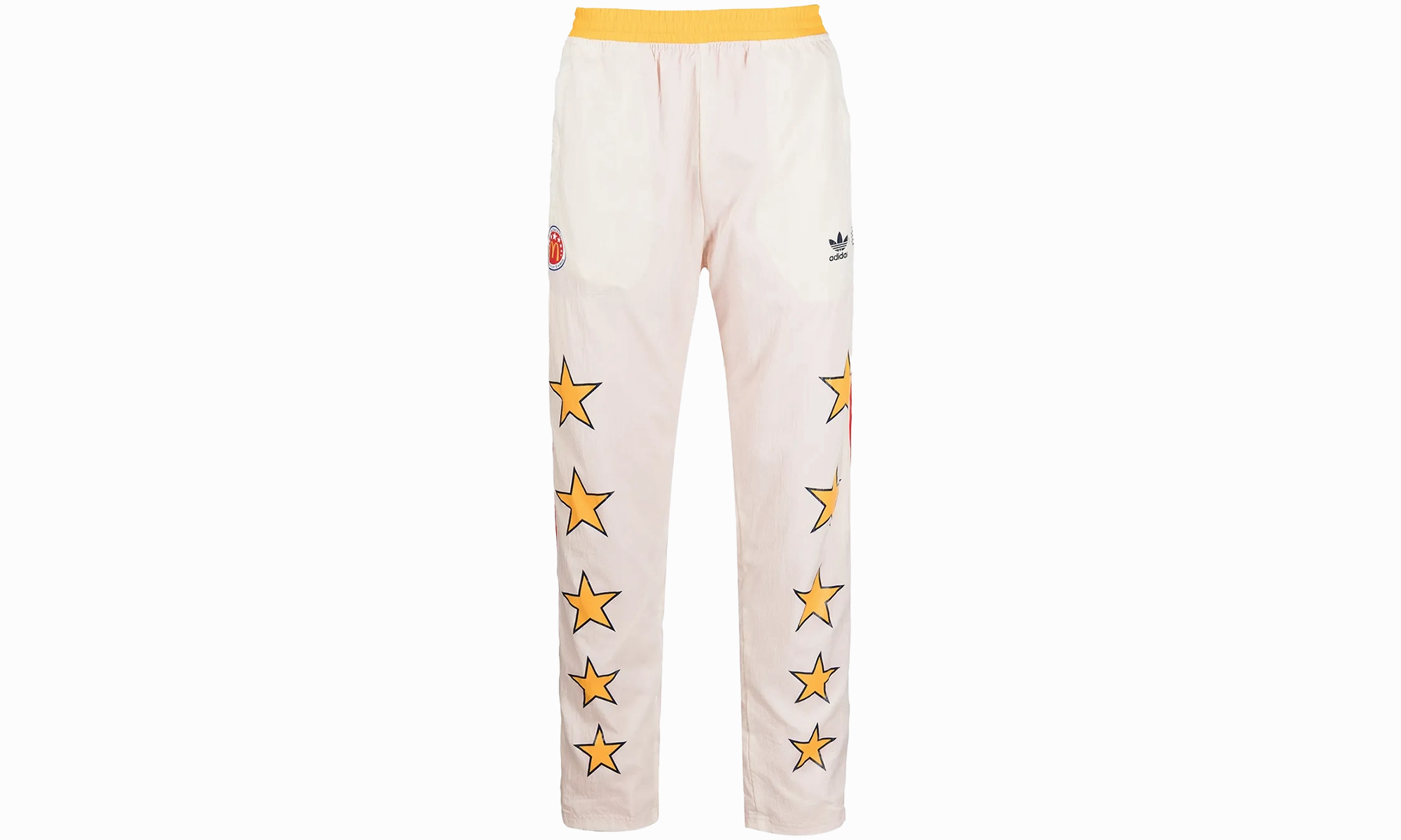 Eric Emanuel McDonalds Reversible Track Pant "Red" EcoFriendly Dye