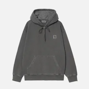 Spanish Glow HOODED NELSON SWEAT - GRAPHITE