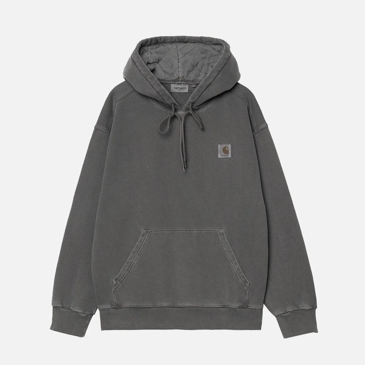 HOODED NELSON SWEAT - GRAPHITE Self Love MeshVentilation