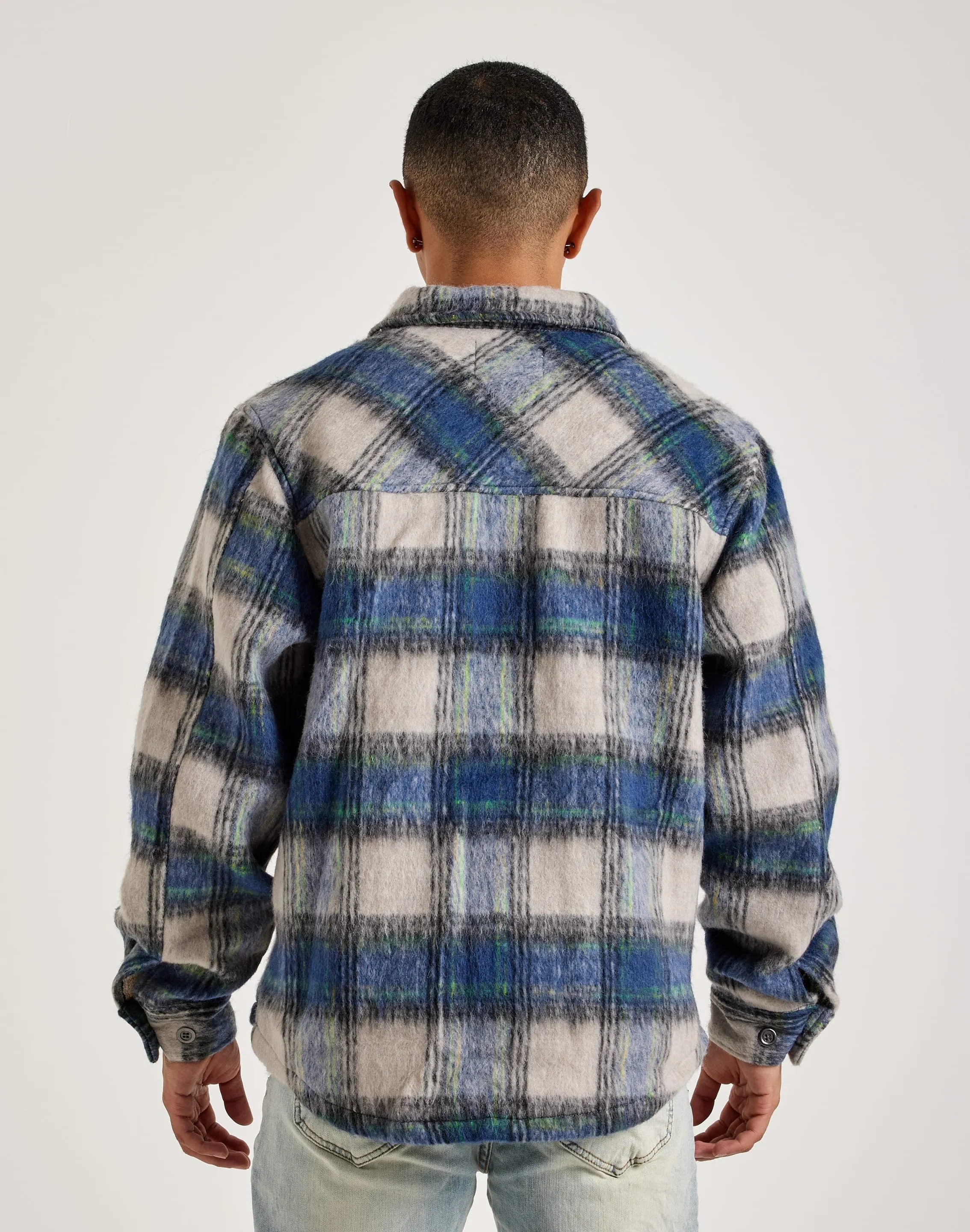 MinimalistStyle EPTM Mohair Zip-Up Flannel