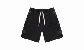 Suede Mood Boho Free CourtSide Shorts "VVS Stealth"