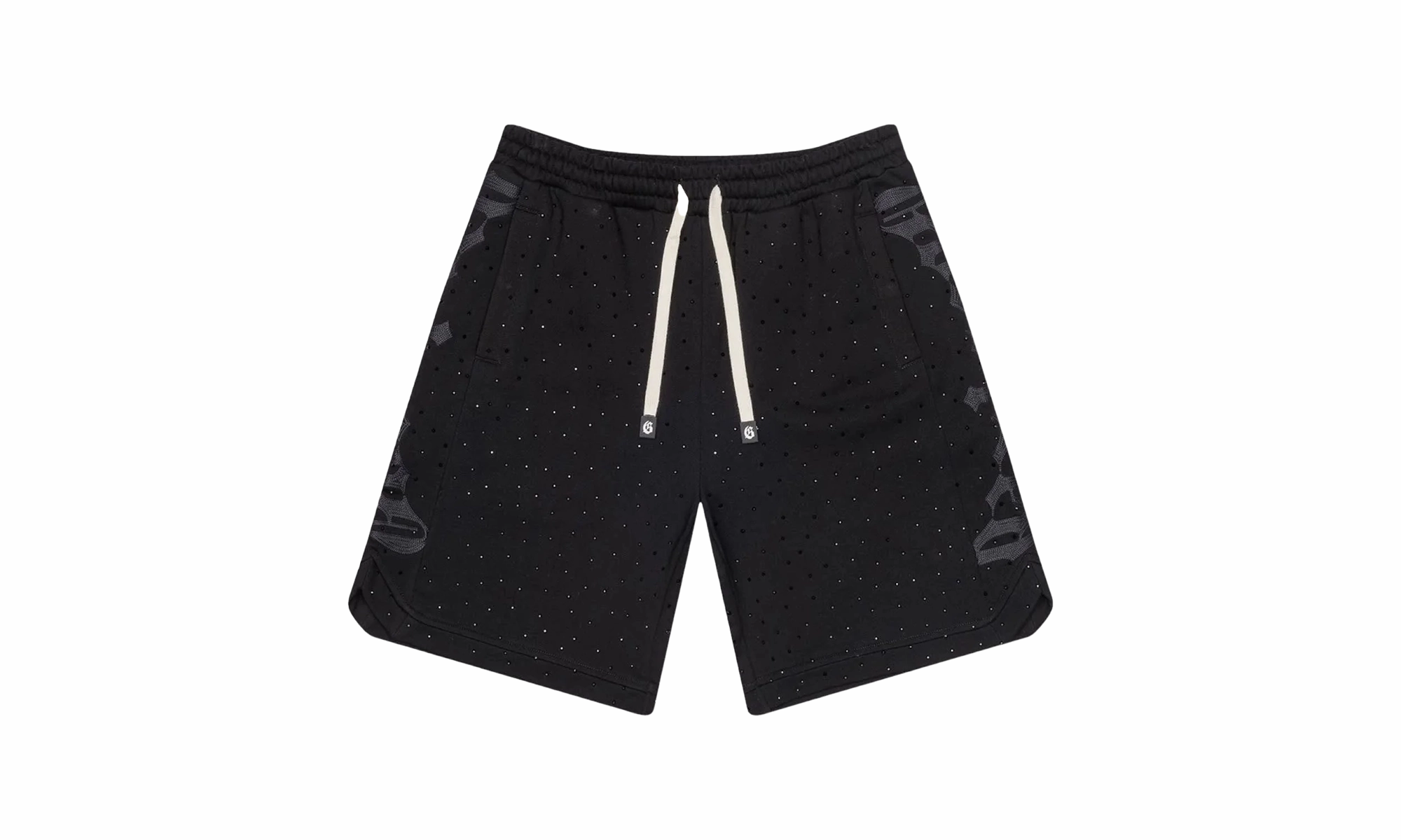 Suede Mood Boho Free CourtSide Shorts "VVS Stealth"