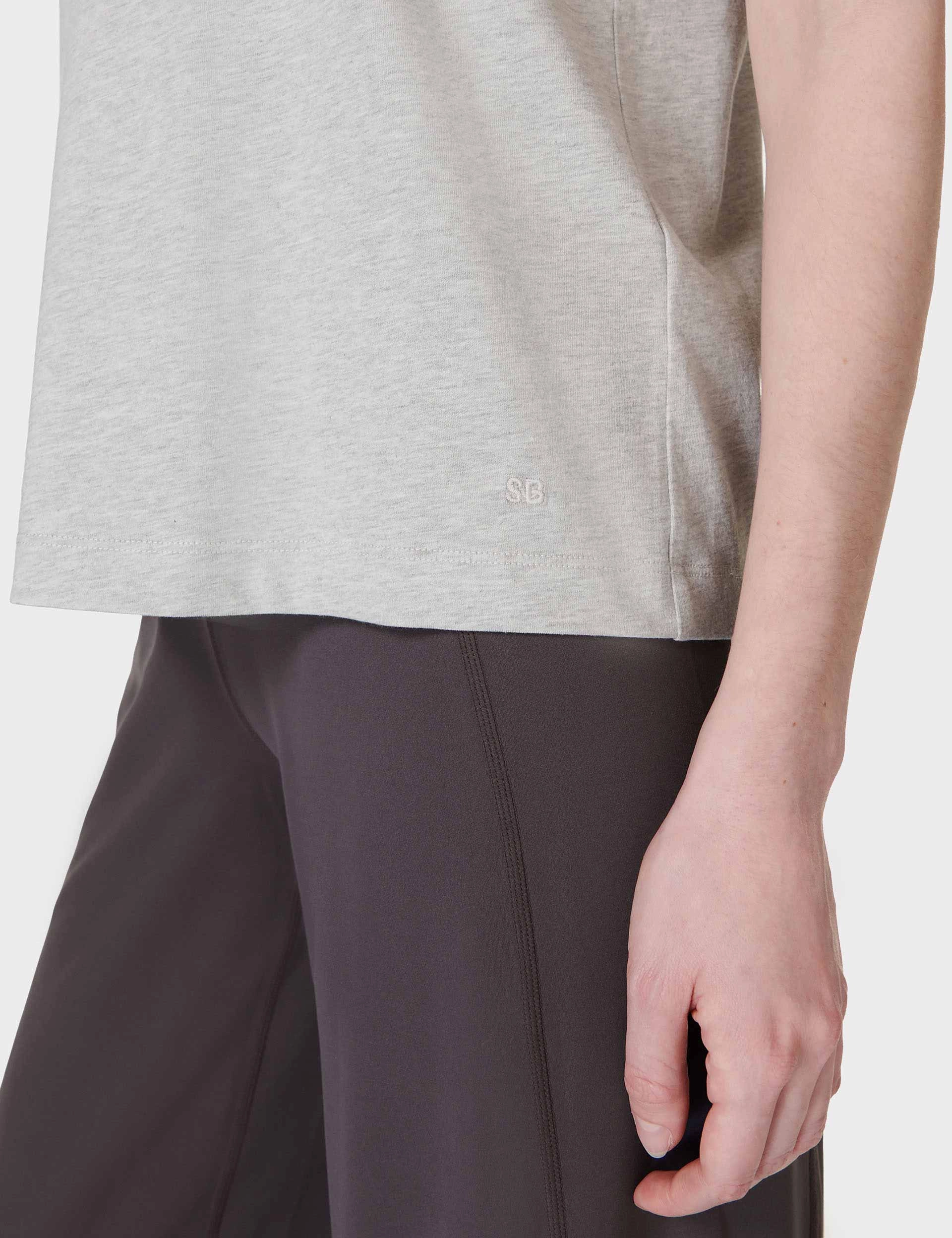 Enhanced Ventilation narrow - track Essential Sleeveless Vest - Light Grey Marl