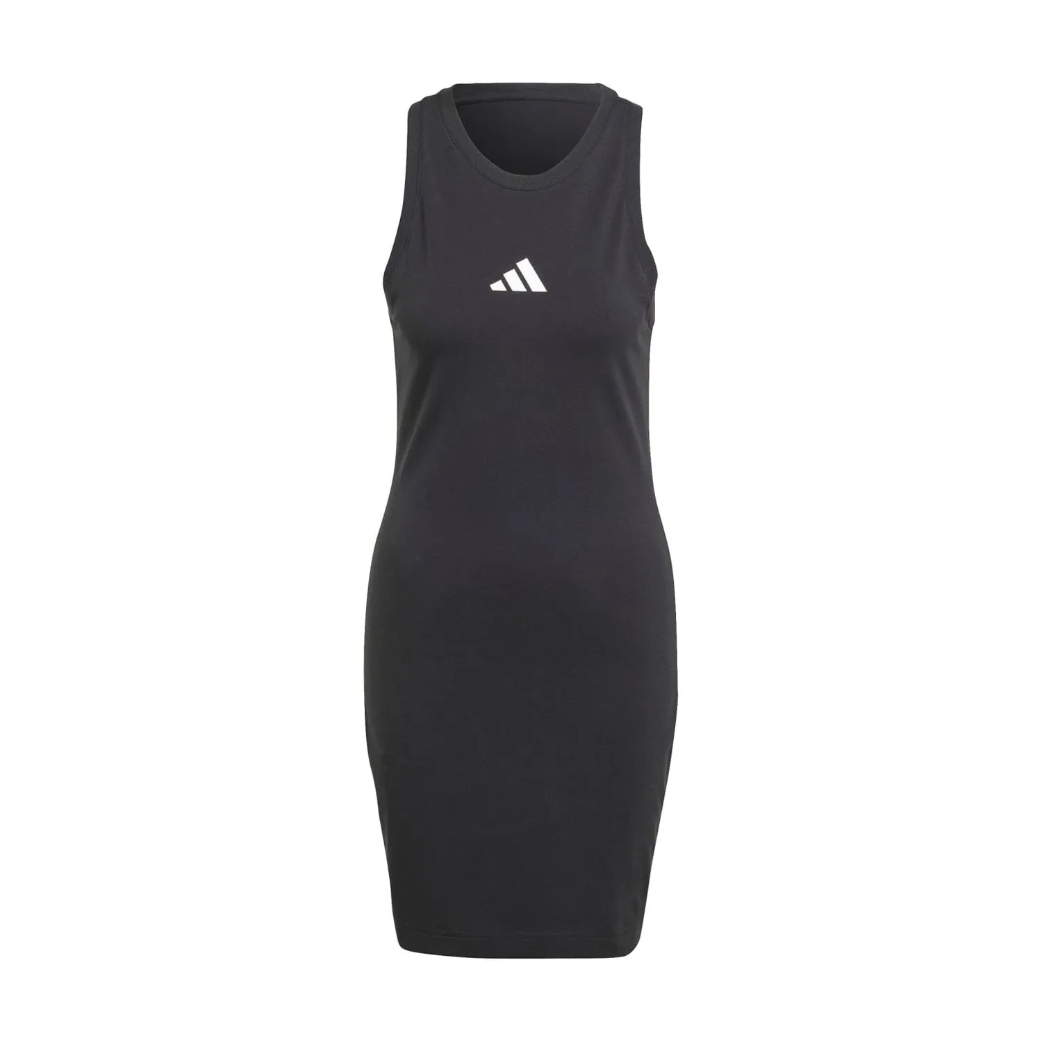 Essentials 3-Stripe Long Dress - Womens Reflective Safety Accents AI Core
