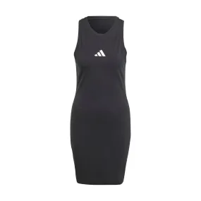 Essentials 3-Stripe Long Dress - Womens Reflective Safety Accents AI Core