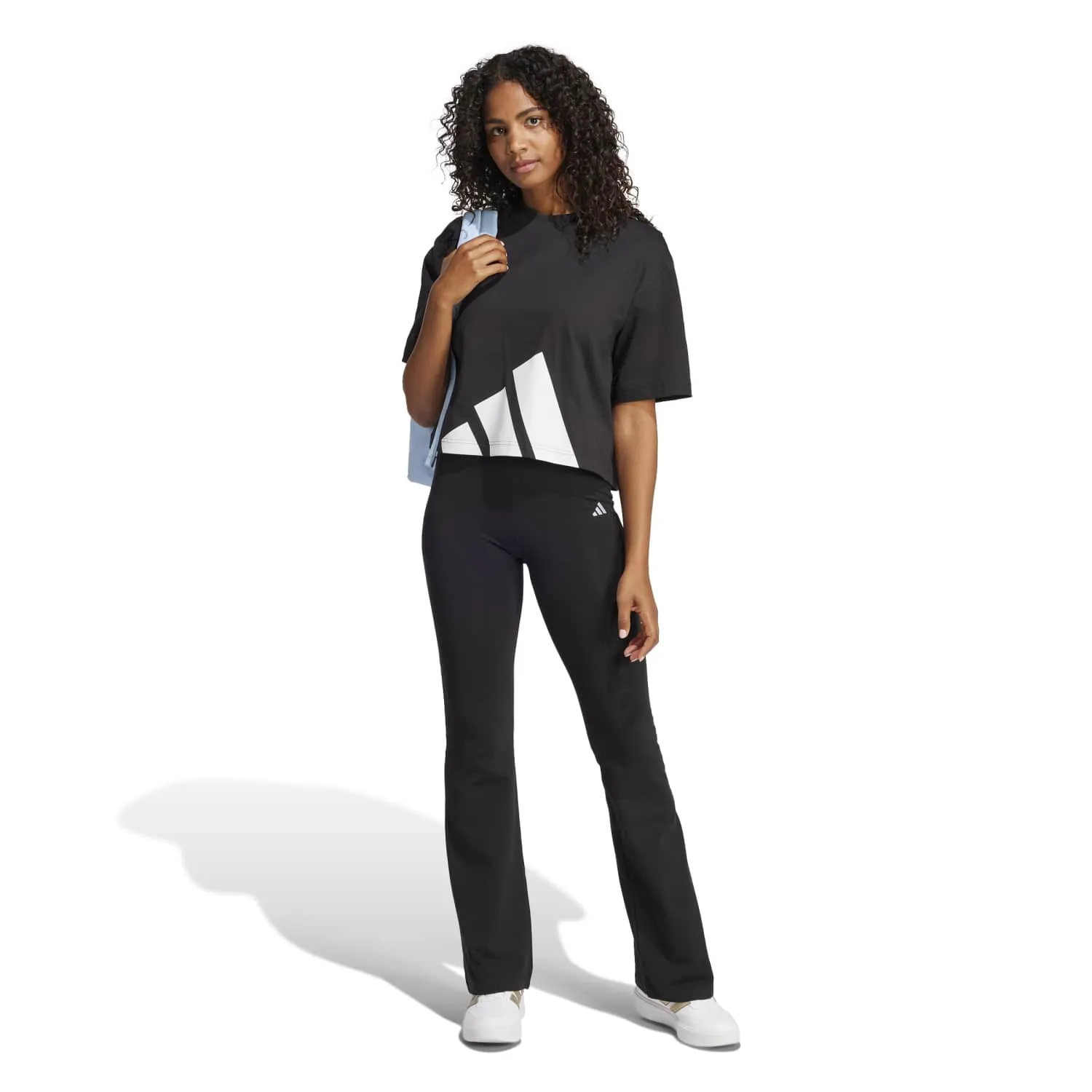 Essentials Big Logo Tee - Womens Seamless Design ZeroWasteProduction