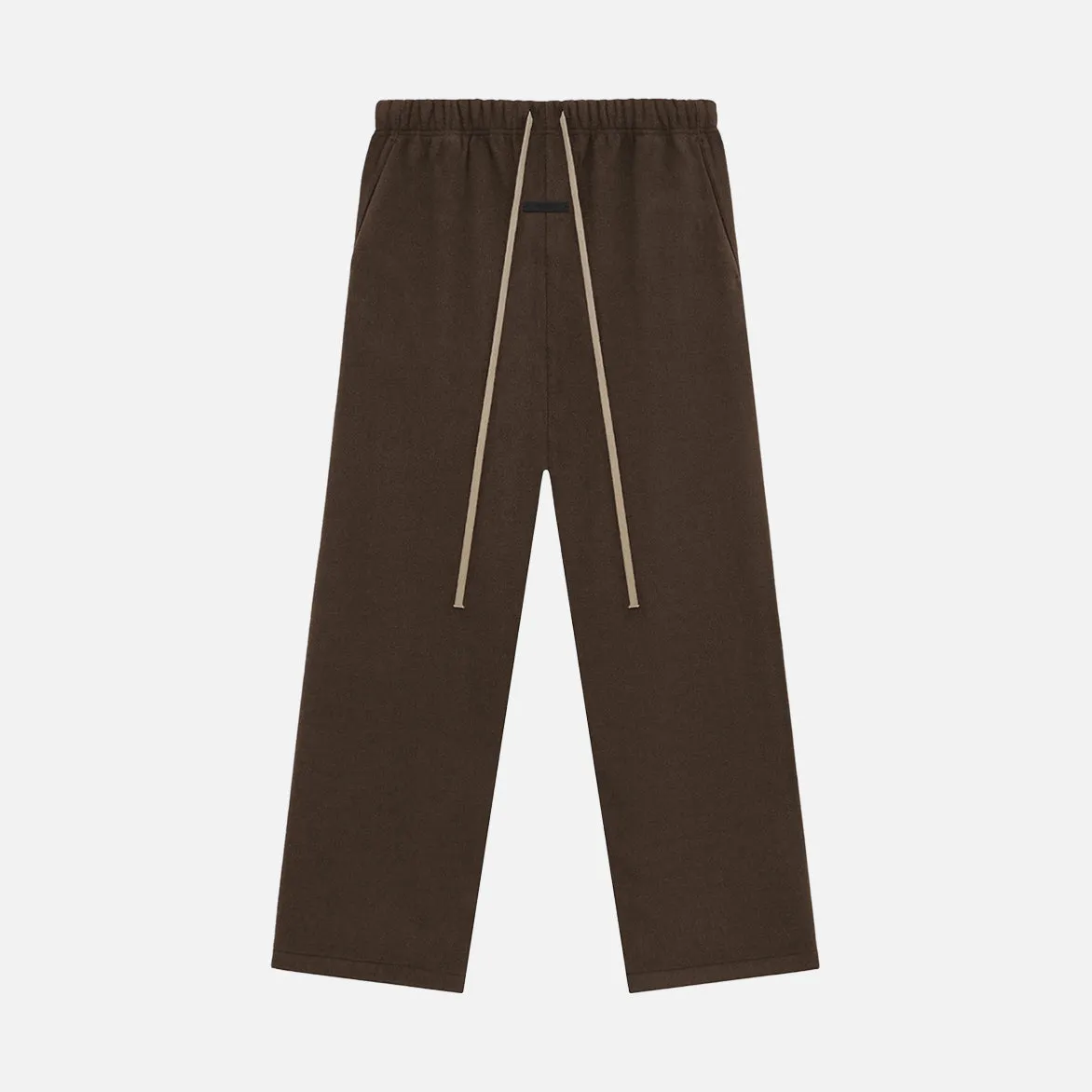 Shine Fit ESSENTIALS BRUSHED RELAXED PANT - BROWN