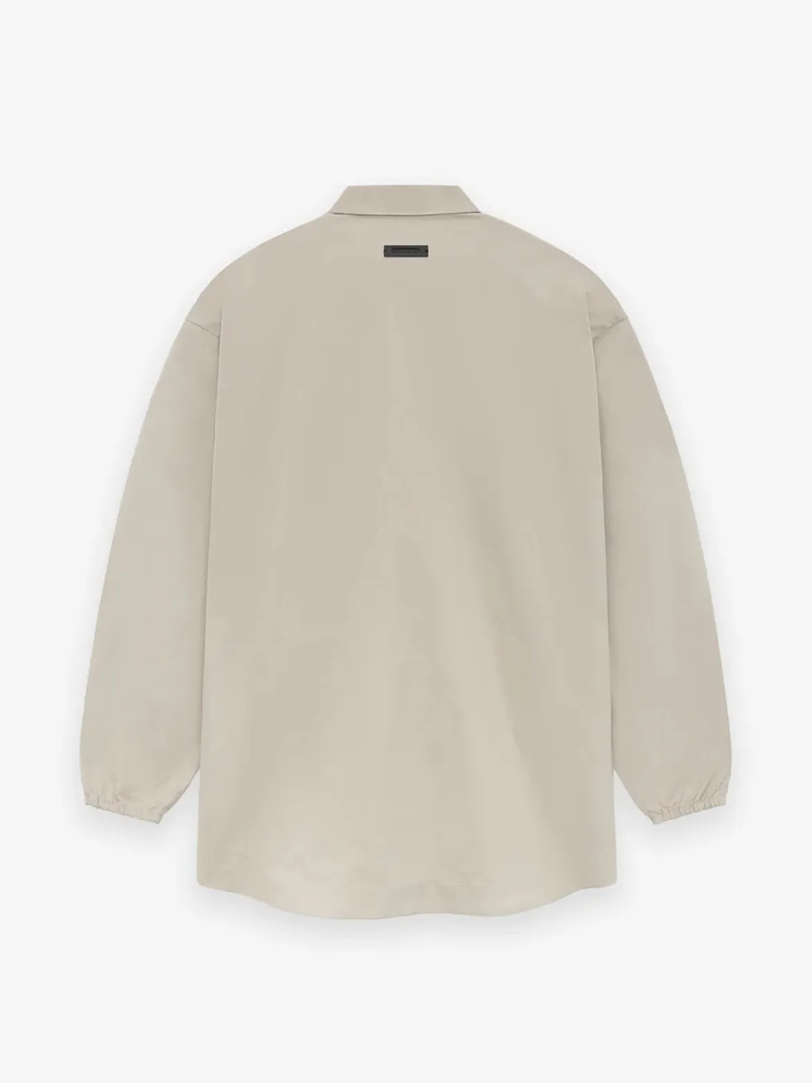 ESSENTIALS COTTON TWILL OVERSHIRT - MINK MoistureControl Lining