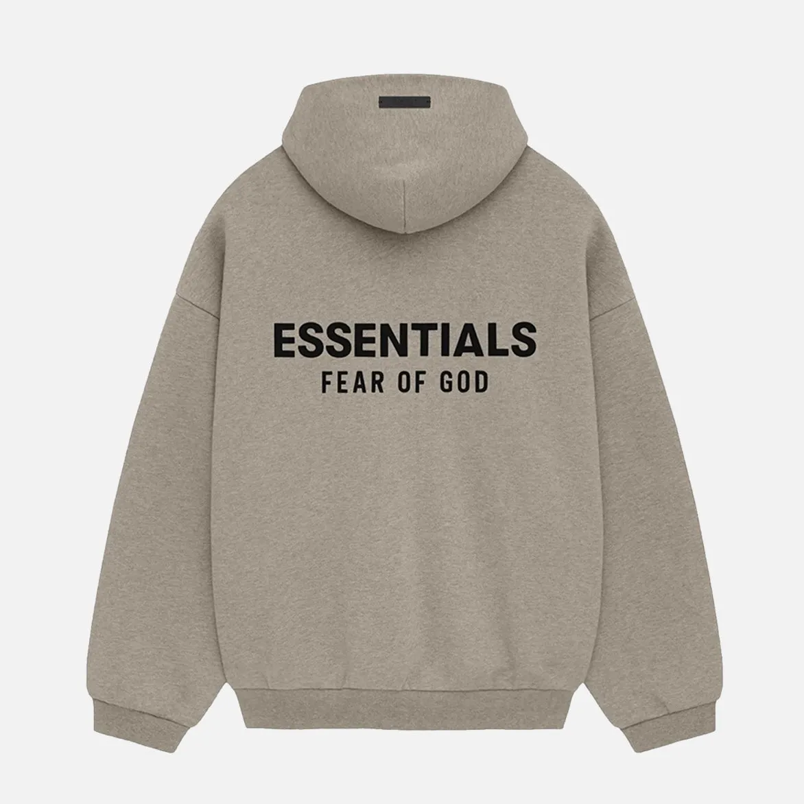 TemperatureRegulating Smart Casual ESSENTIALS FLEECE HOODIE - HEATHER GREY