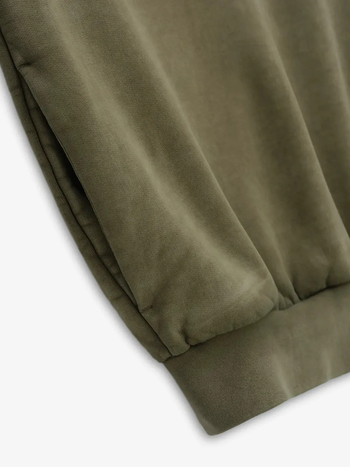 Speed Soul ESSENTIALS HEAVY FLEECE HOODIE - MILITARY