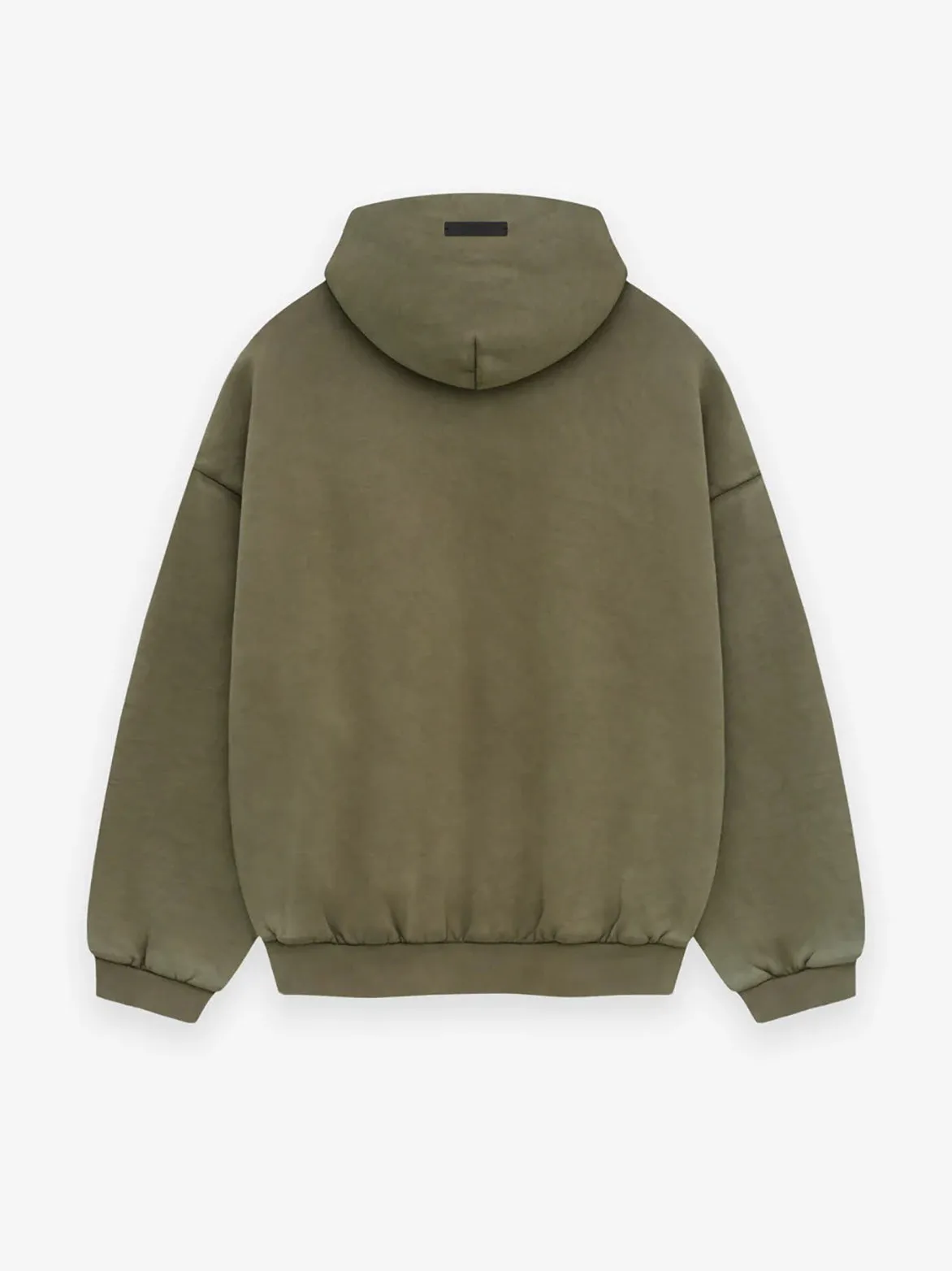 ESSENTIALS HEAVY FLEECE HOODIE - MILITARY DurableThreadwork Strong Edge